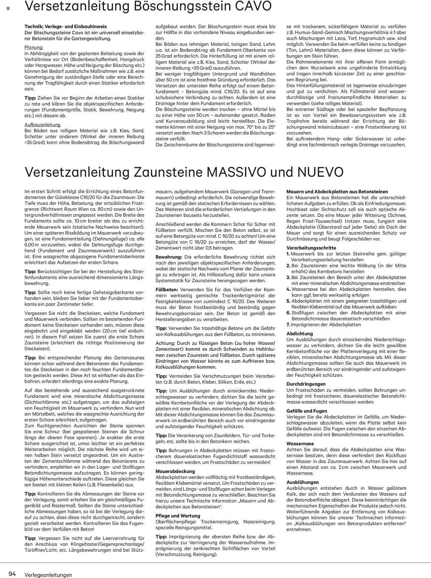 Lagerhaus Flugblatt von 2. März bis 31. Dezember 2023 - Flugblätt seite  94