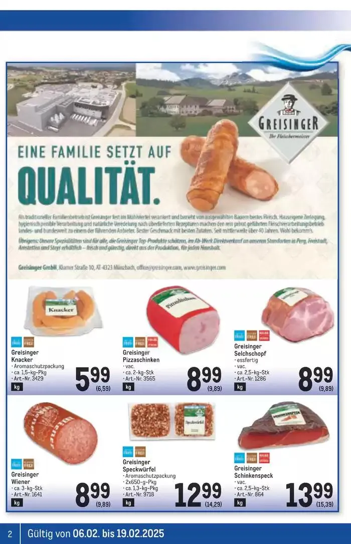 Sonderangebote für Sie von 6. Februar bis 19. Februar 2025 - Flugblätt seite  2