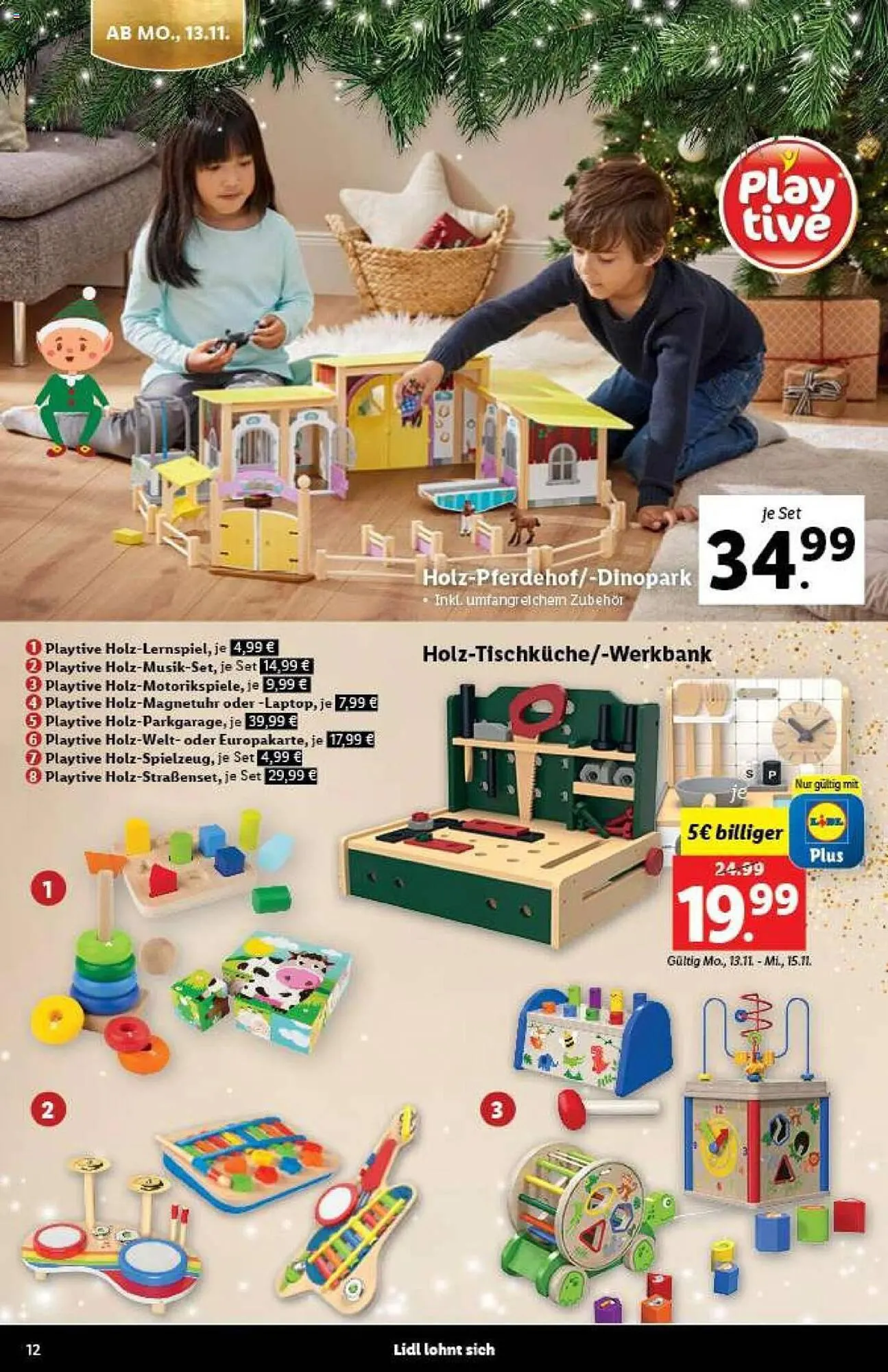 Lidl Flugblatt von 30. Oktober bis 14. Dezember 2023 - Flugblätt seite  12