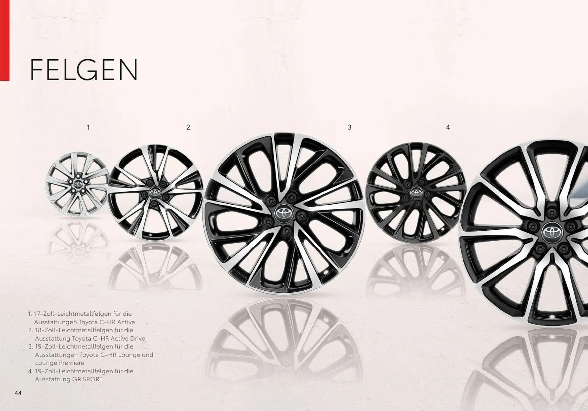 Toyota Flugblatt von 1. April bis 20. Oktober 2026 - Flugblätt seite 44
