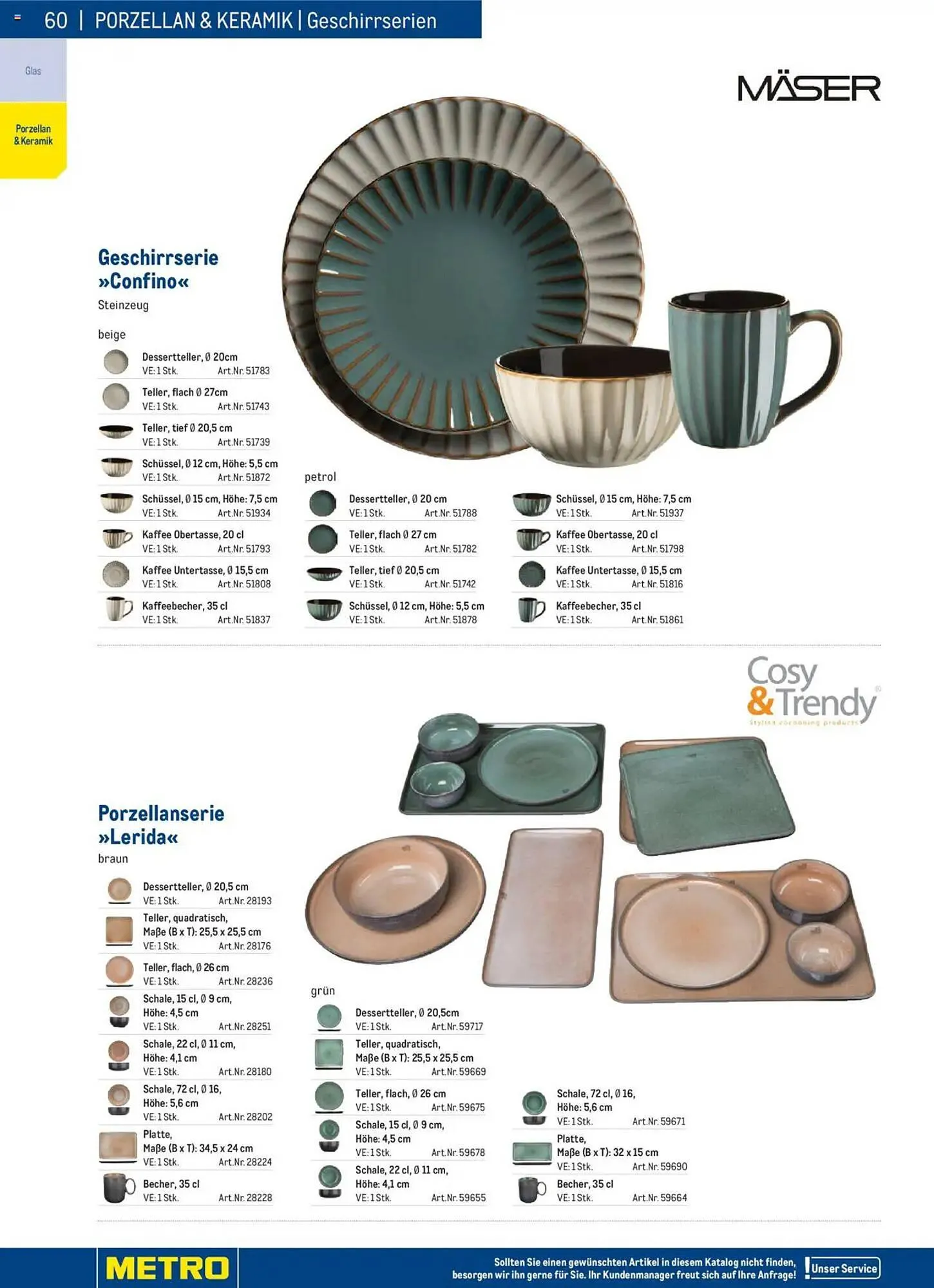 Metro Flugblatt von 2. Dezember bis 31. Dezember 2025 - Flugblätt seite 60