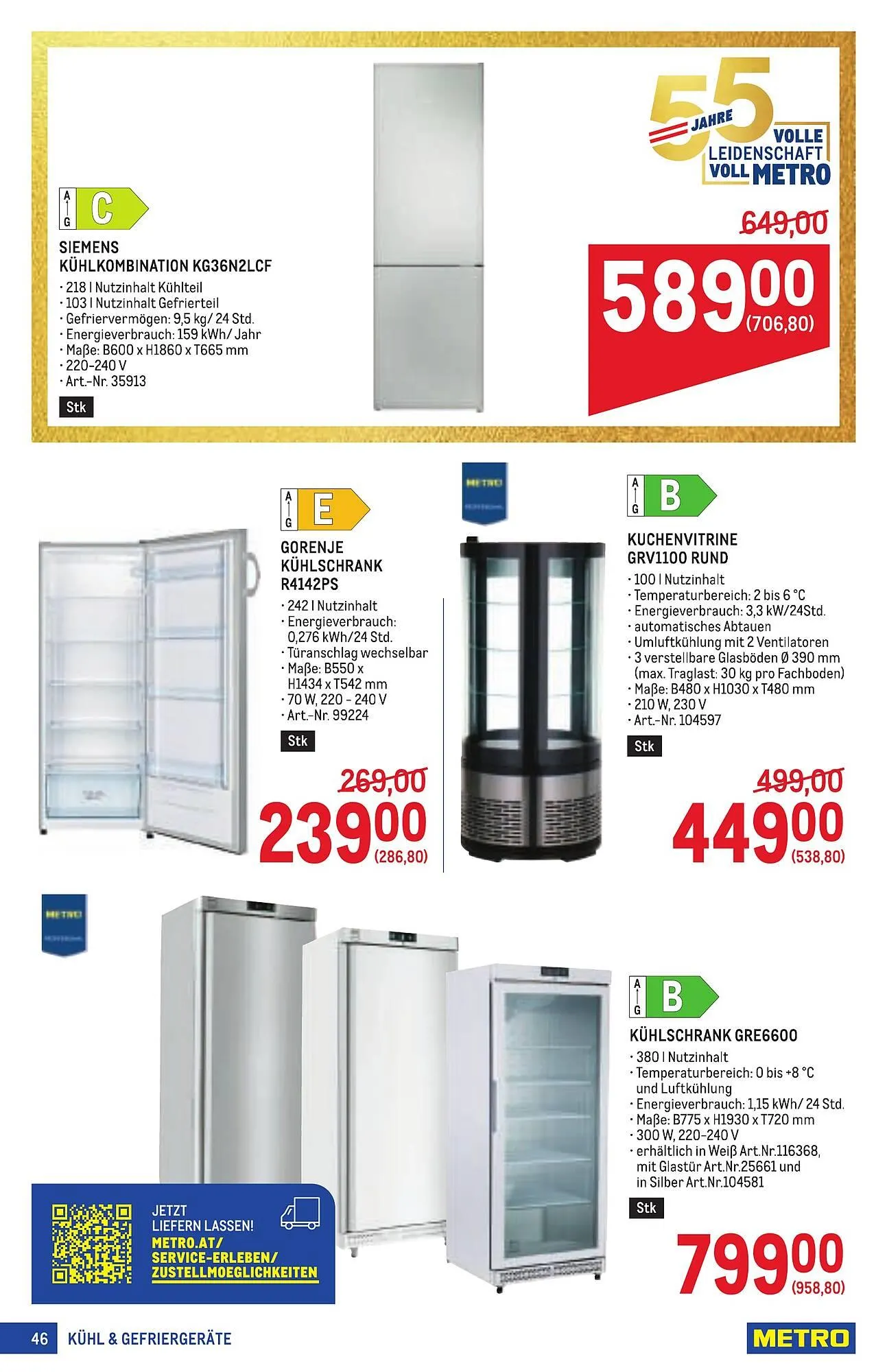 Metro Flugblatt von 16. April bis 29. April 2026 - Flugblätt seite 46