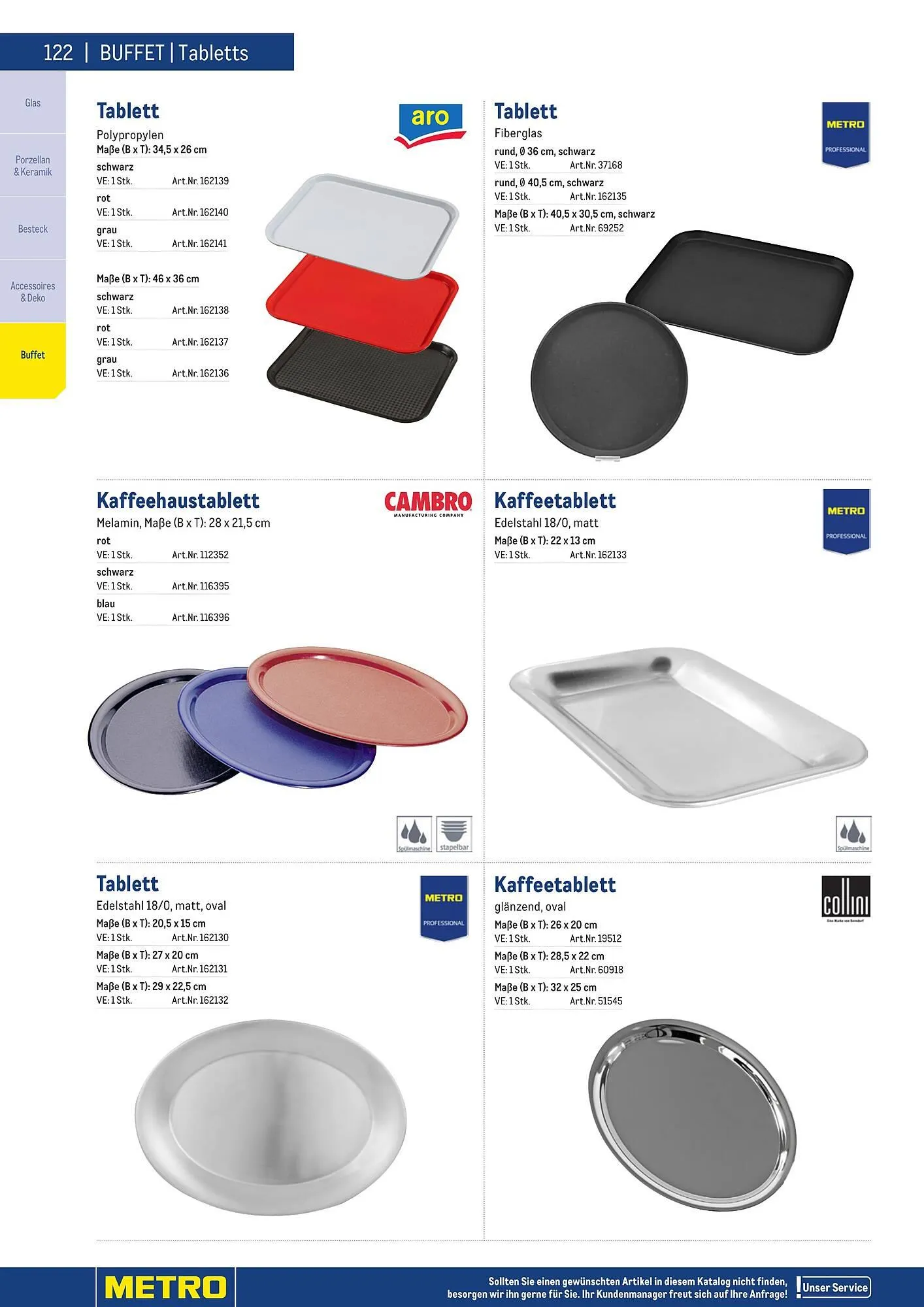 Metro Flugblatt von 25. März bis 31. Dezember 2026 - Flugblätt seite  122