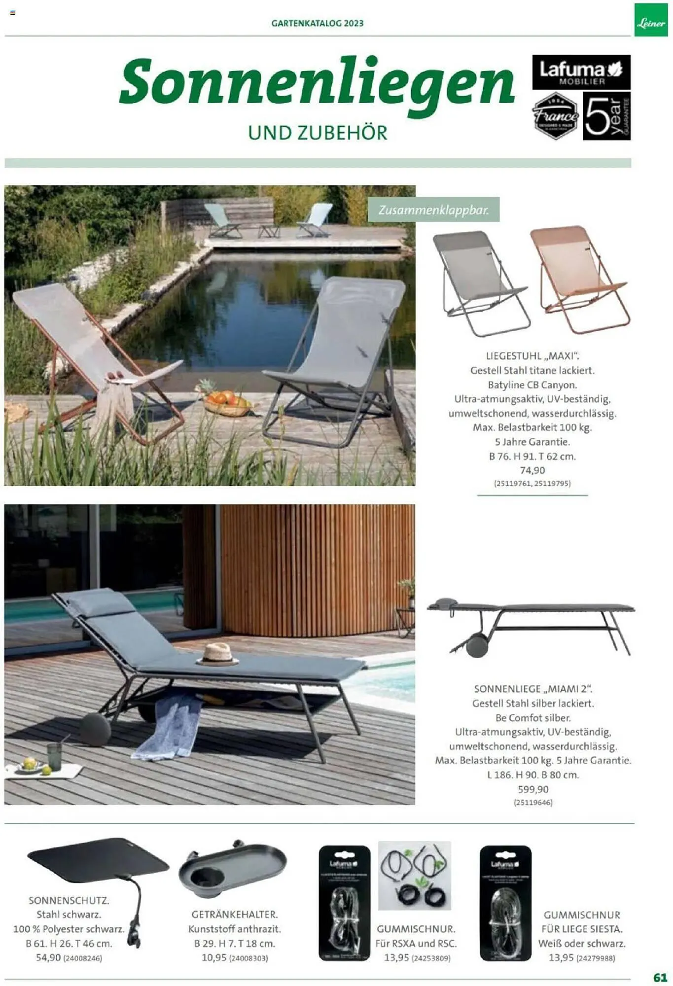 Leiner Flugblatt von 3. Februar bis 31. August 2023 - Flugblätt seite  61