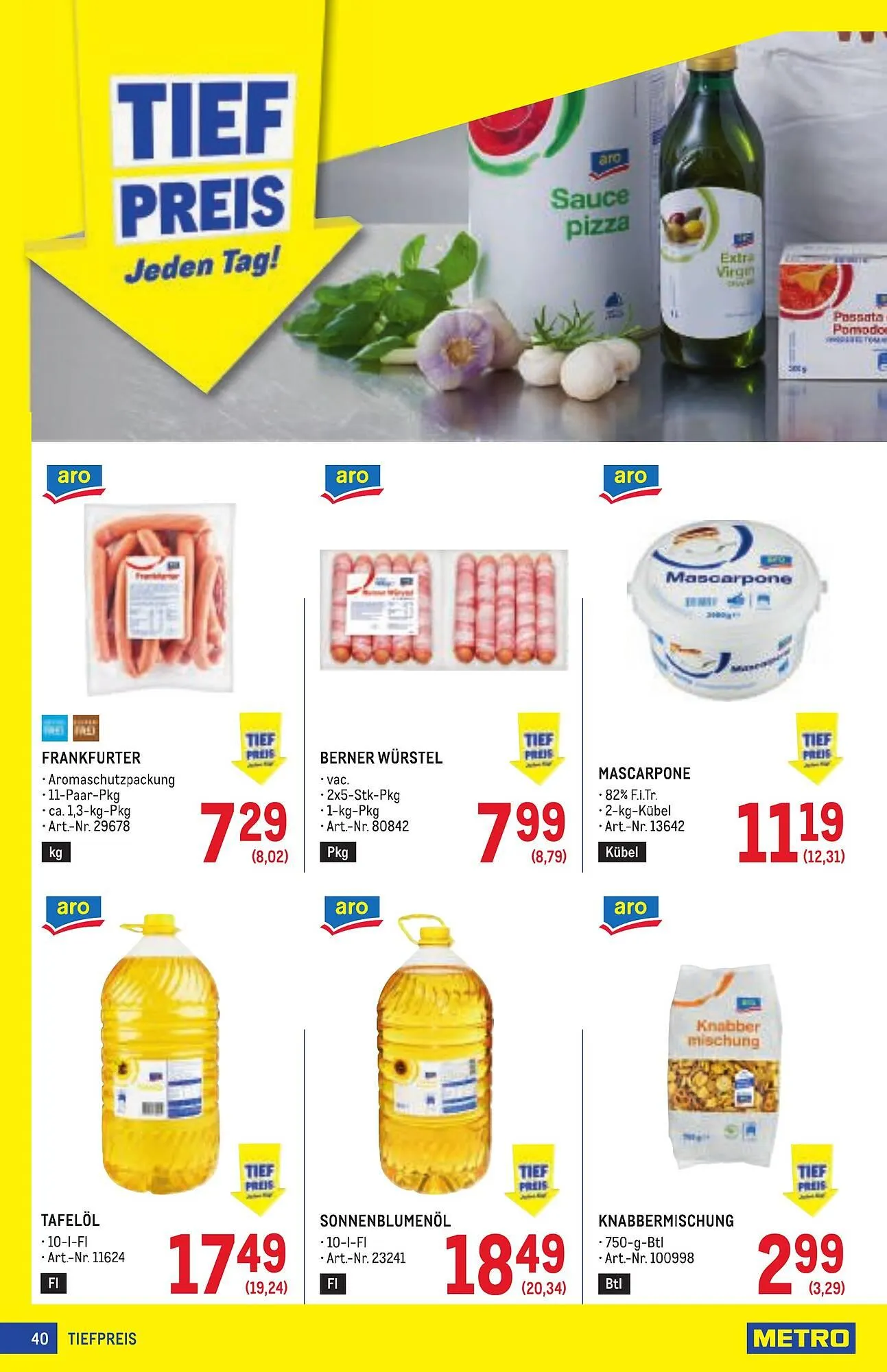 Metro Flugblatt von 11. Dezember bis 7. Jänner 2026 - Flugblätt seite  40