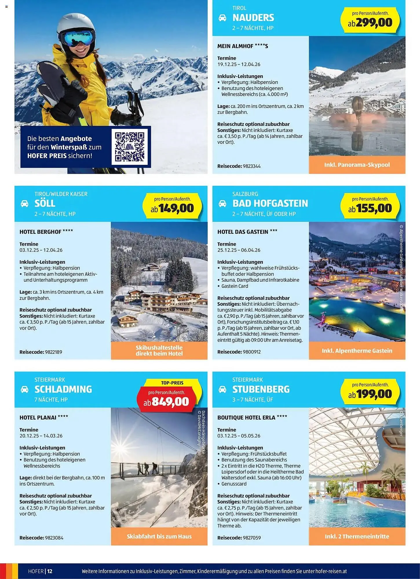 Hofer Flugblatt von 3. Dezember bis 30. Dezember 2025 - Flugblätt seite  12
