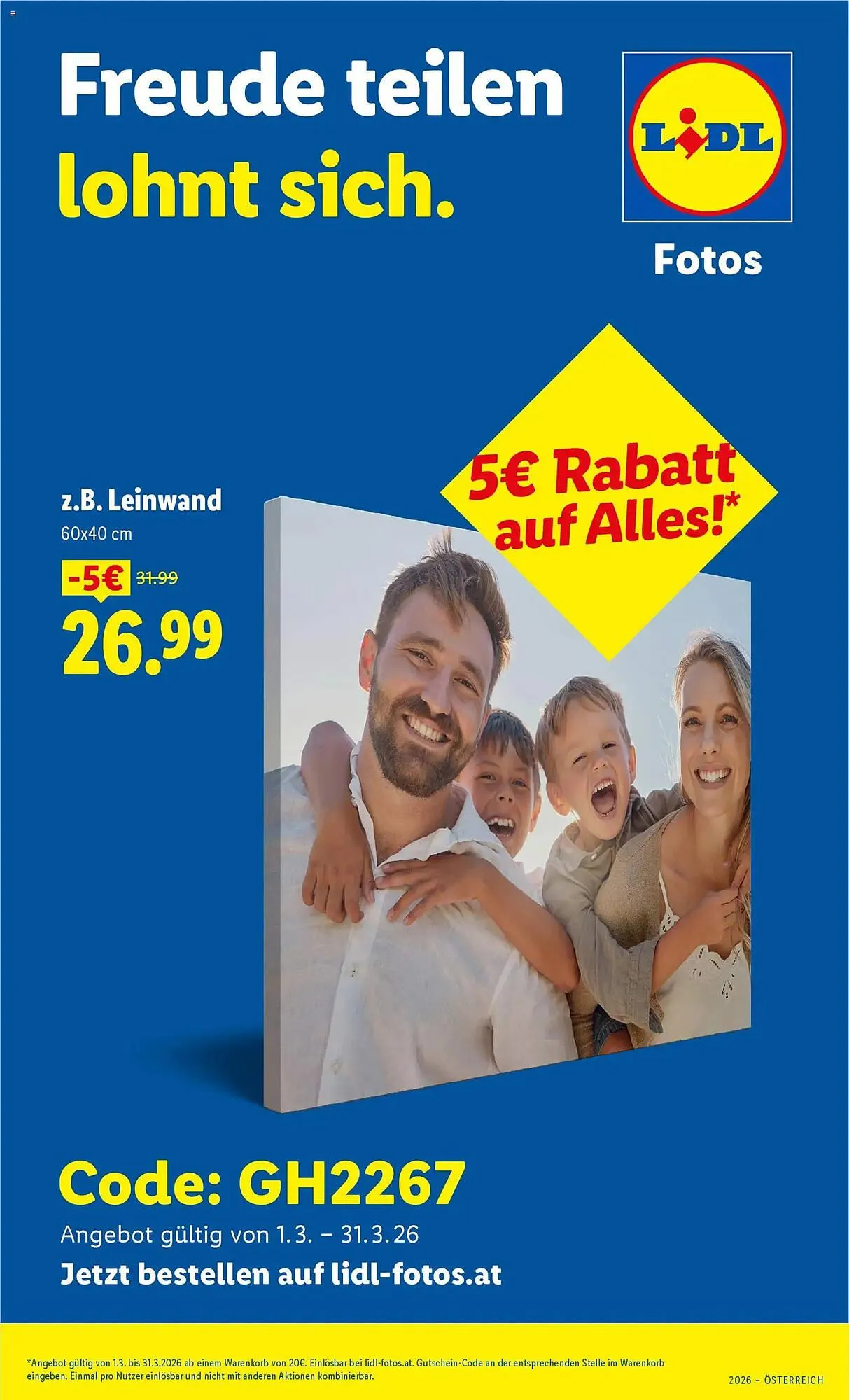 Lidl Flugblatt von 2. März bis 31. März 2026 - Flugblätt seite  1