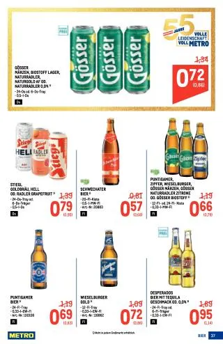 METRO Flugblatt Food - Metro Profi von 17. September bis 30. September 2026 - Flugblätt seite  37