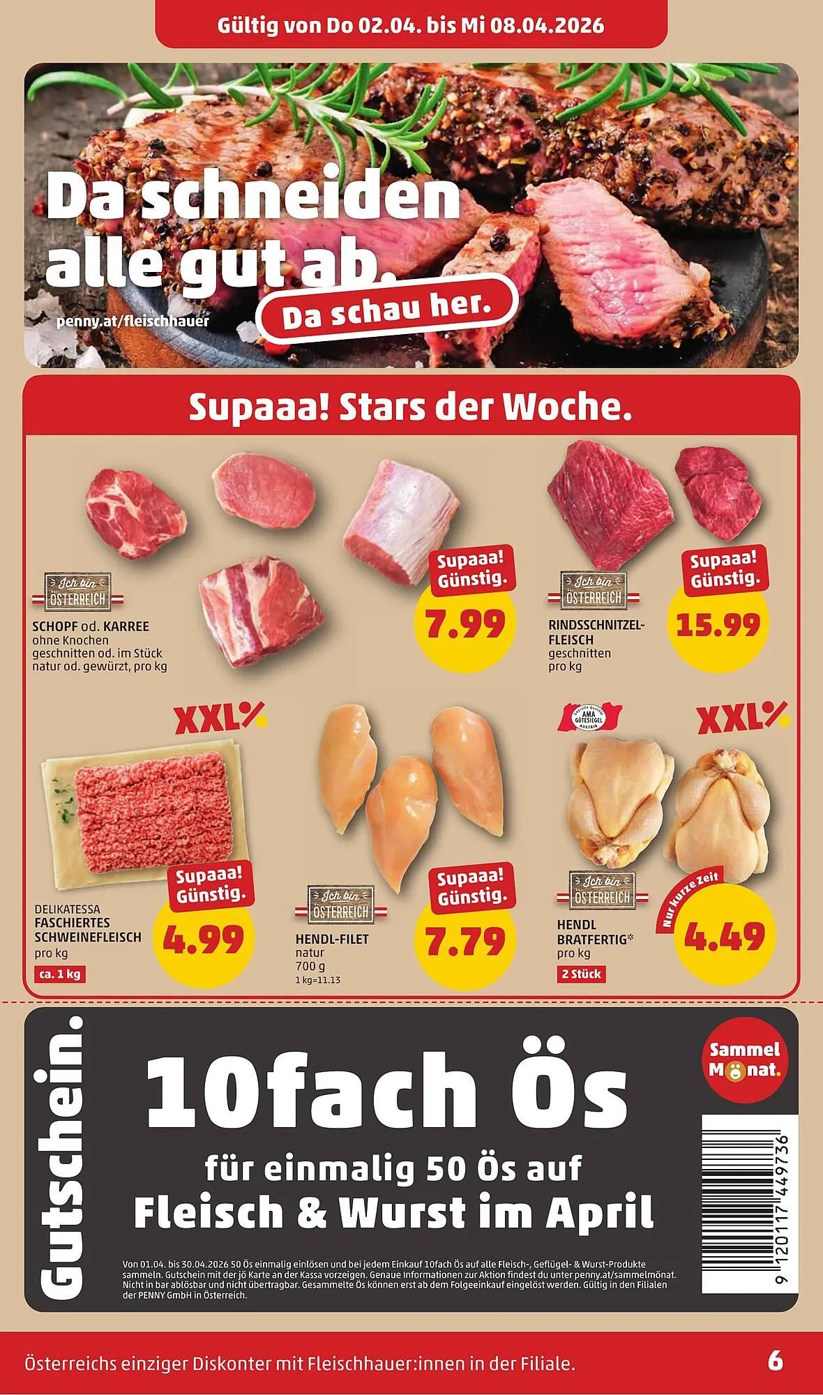 PENNY Flugblatt von 2. April bis 8. April 2026 - Flugblätt seite  6