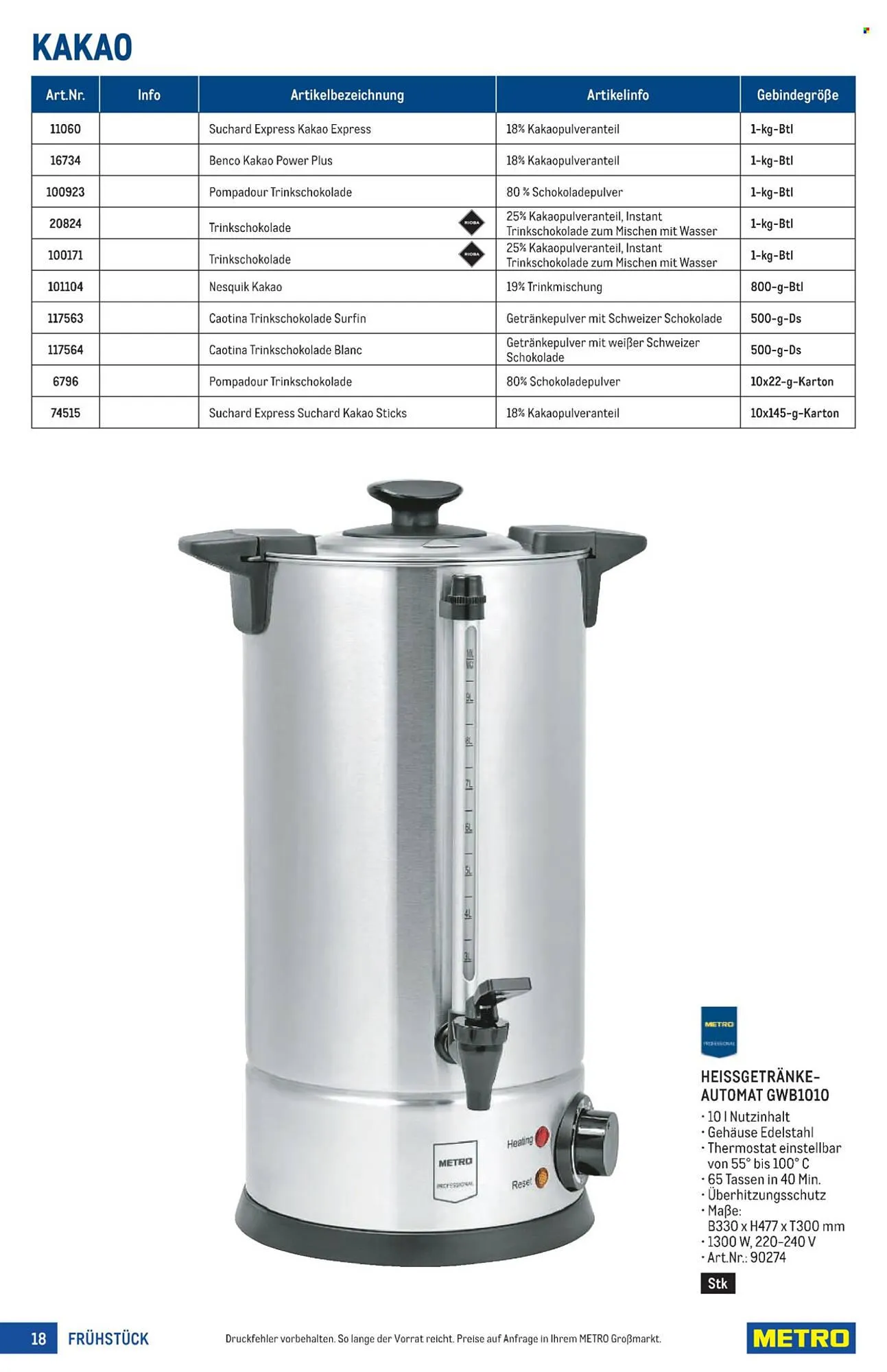 Metro Flugblatt von 23. September bis 24. Februar 2026 - Flugblätt seite 18
