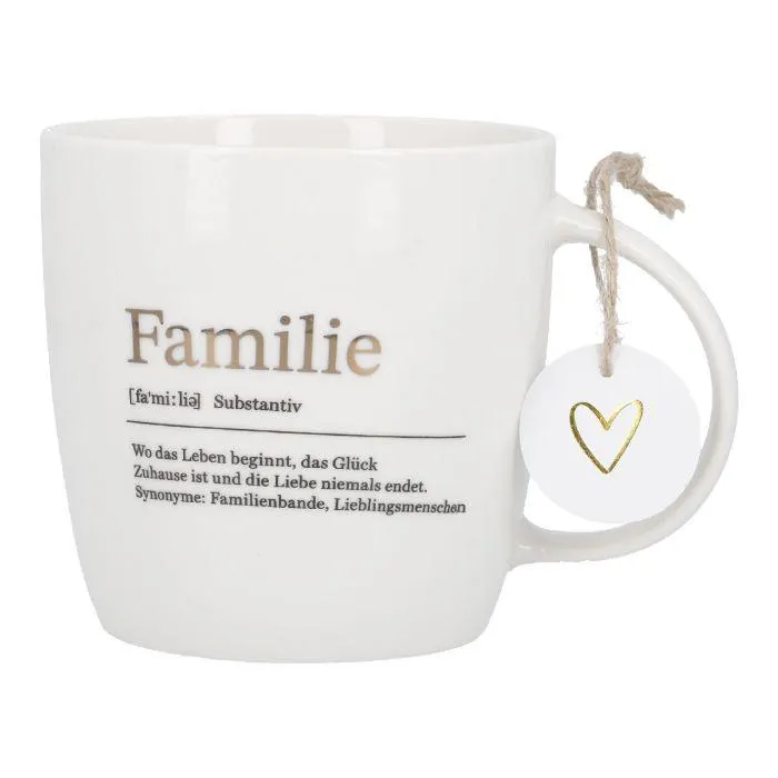 Becher Definition/gold, Familie, 450 ml