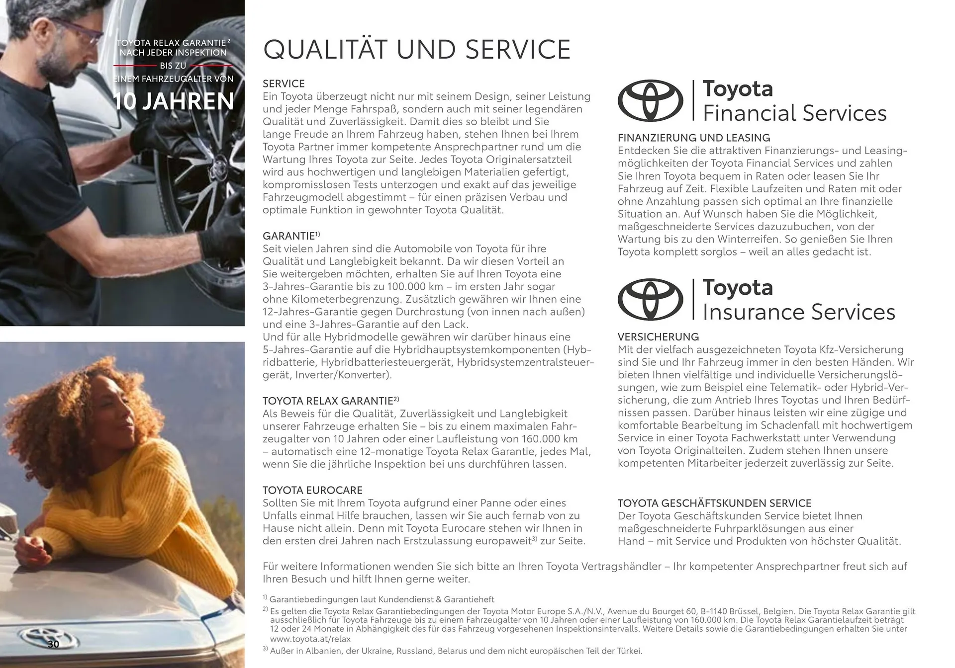 Toyota Flugblatt von 1. April bis 30. April 2026 - Flugblätt seite 30