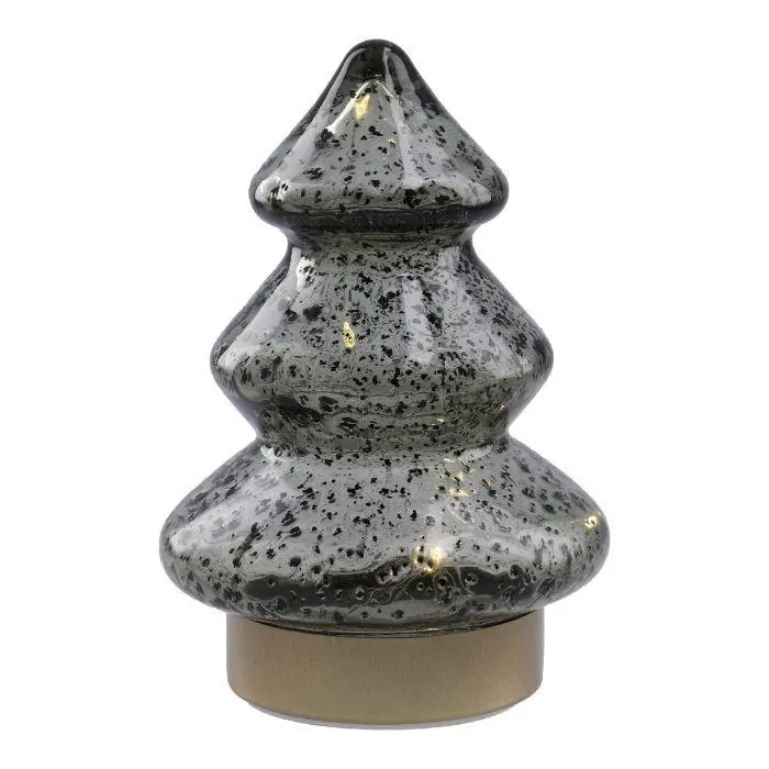 LED-Tanne Punkte, grün, 15 cm