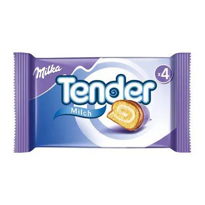 Milka Tender Milch Riegel 4er