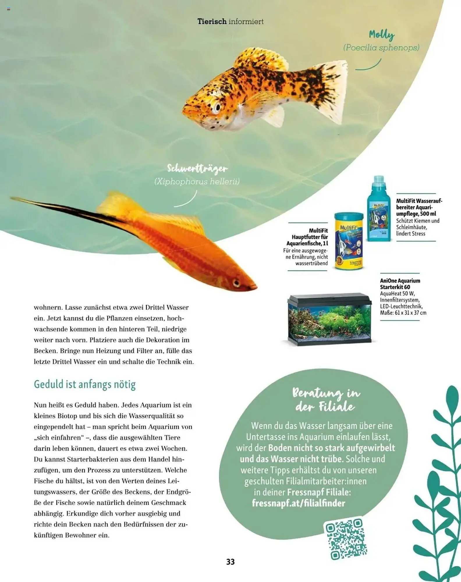 Fressnapf Flugblatt von 2. Jänner bis 2. März 2025 - Flugblätt seite 33