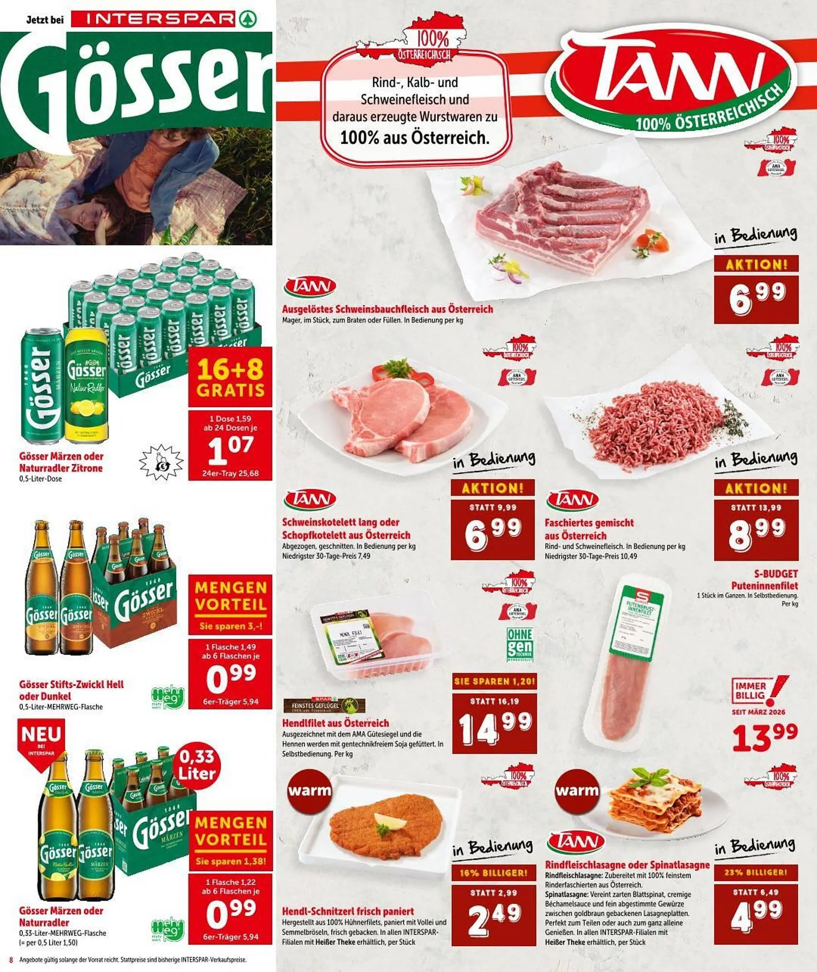 Interspar Flugblatt von 9. April bis 22. April 2026 - Flugblätt seite  8