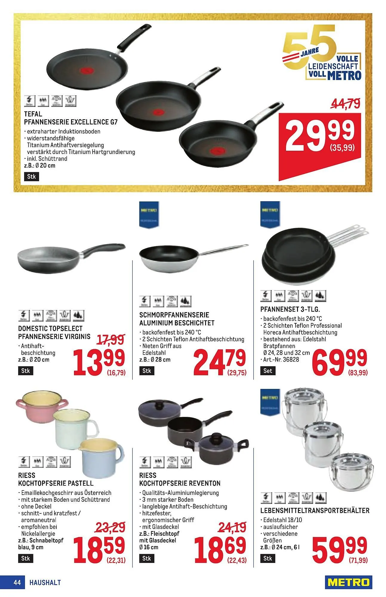 Metro Flugblatt von 16. April bis 29. April 2026 - Flugblätt seite  44