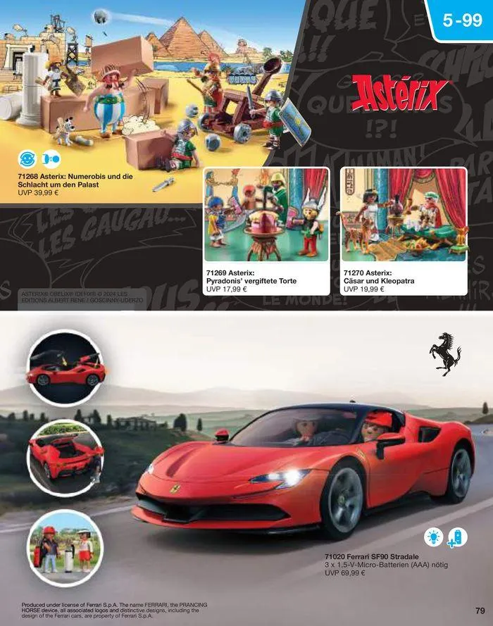 50 Years Of Playmobil von 9. Juli bis 31. Dezember 2024 - Flugblätt seite 79