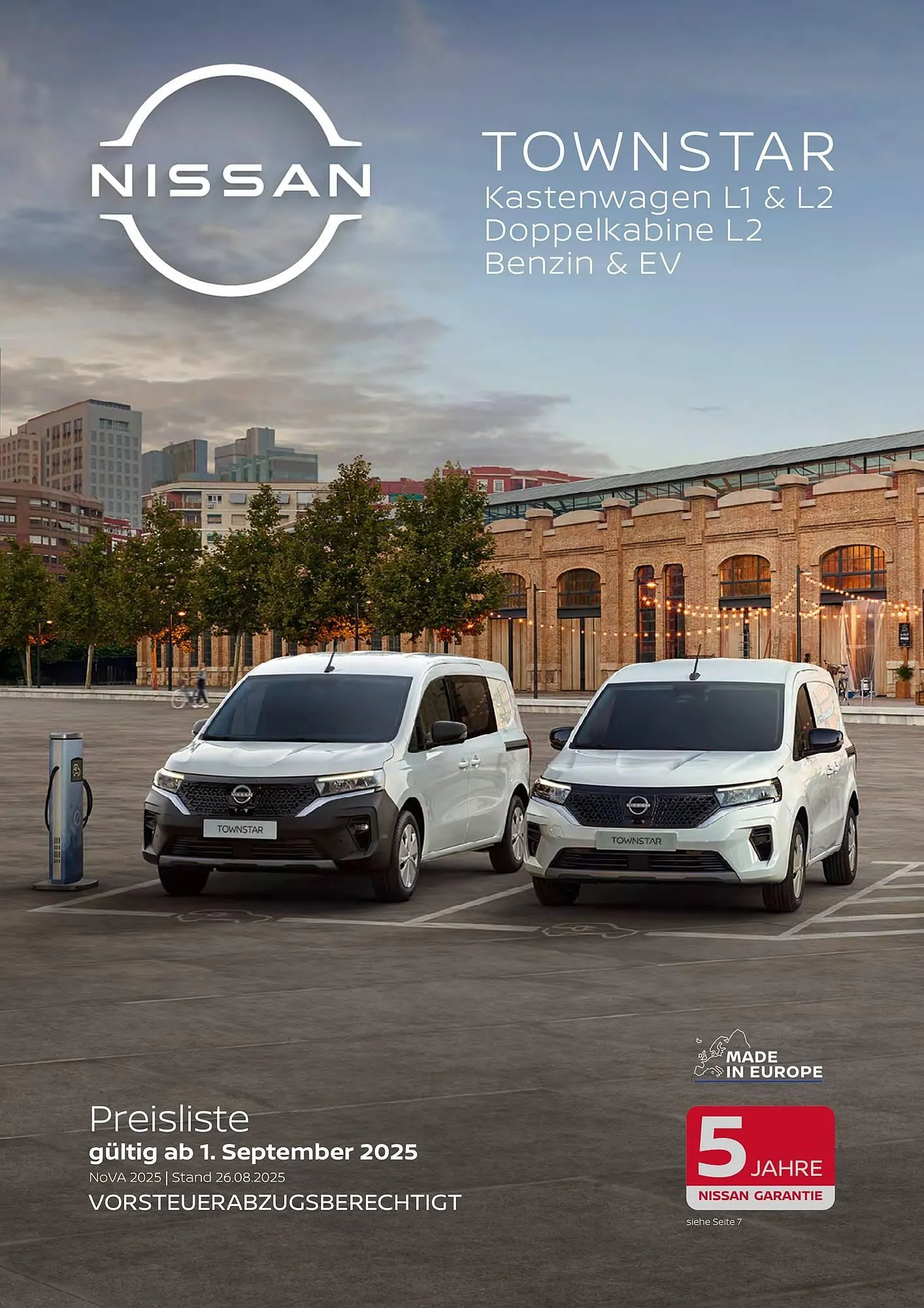 Nissan Flugblatt von 1. September bis 21. April 2026 - Flugblätt seite  1