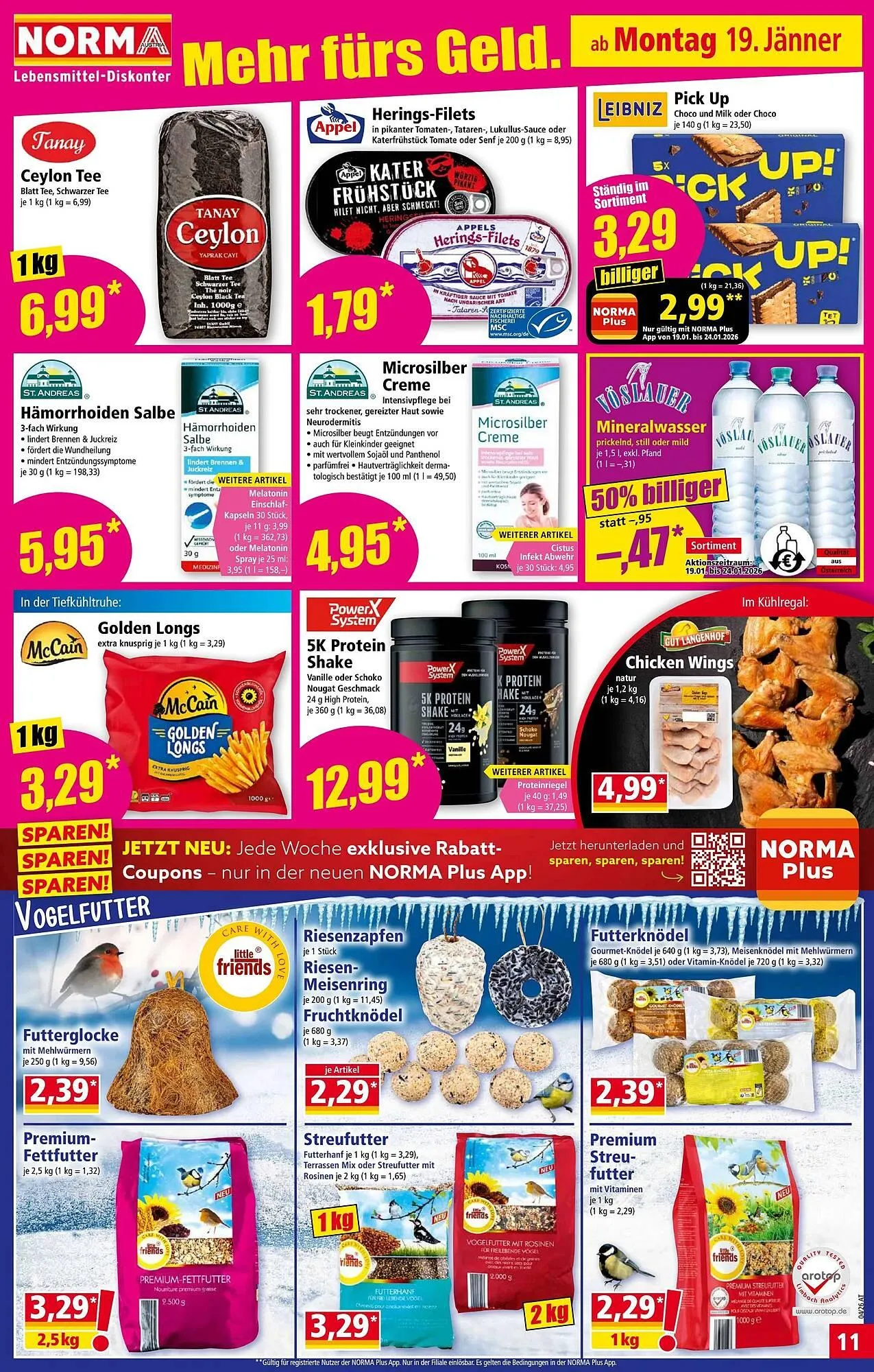Norma Prospekt von 19. Jänner bis 25. Jänner 2026 - Flugblätt seite 11