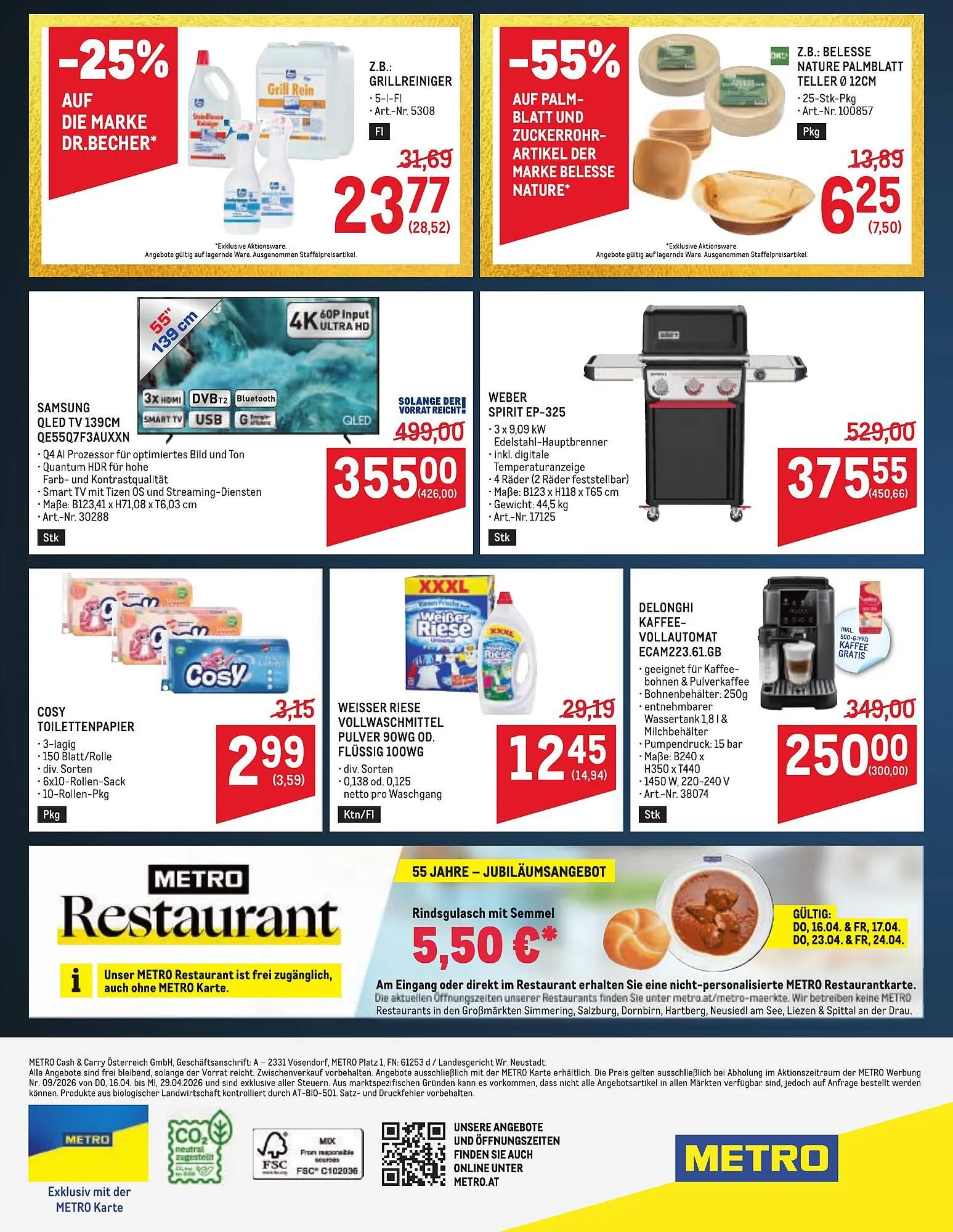 Metro Flugblatt von 16. April bis 29. April 2026 - Flugblätt seite  4