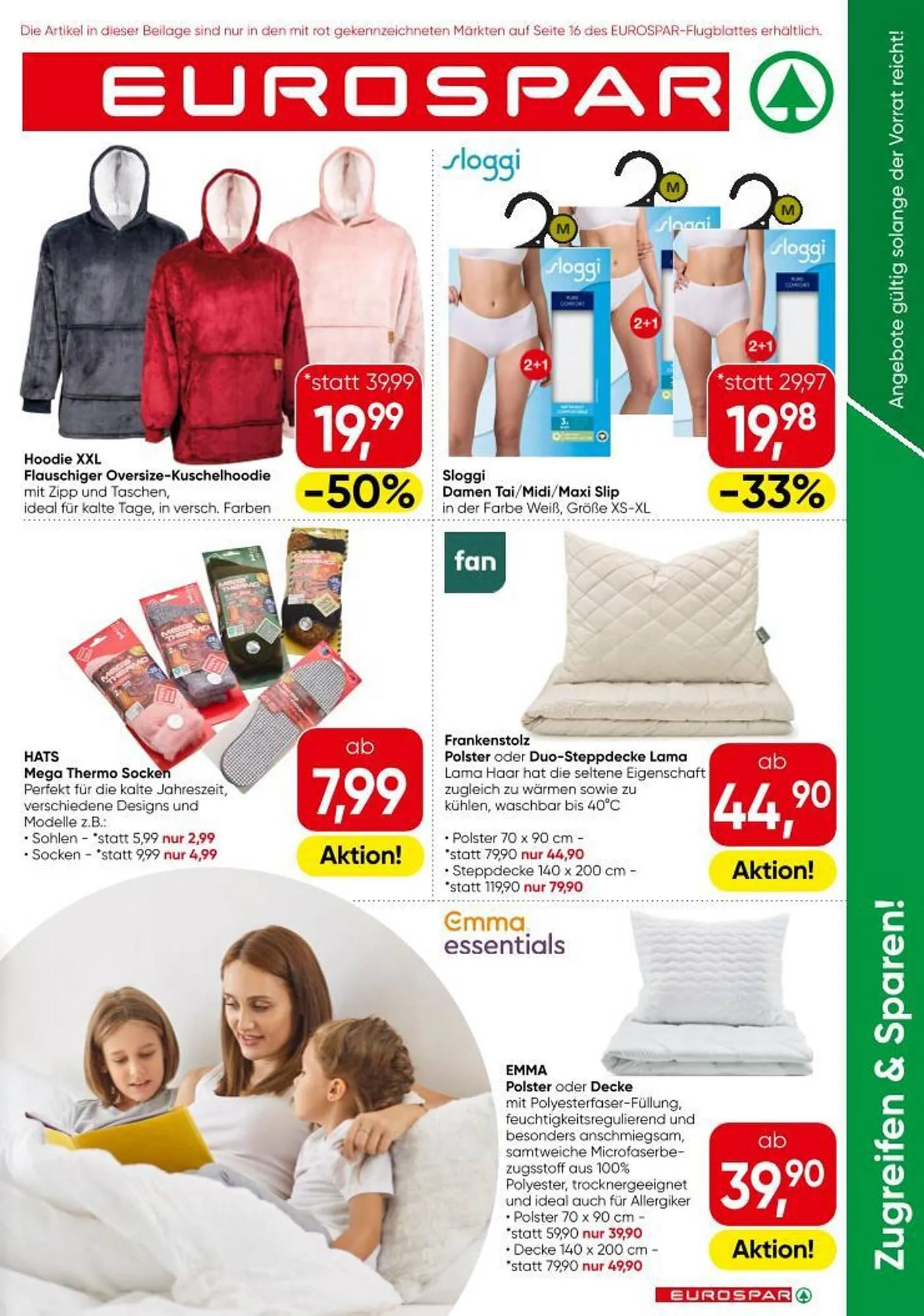 Eurospar Flugblatt - 1