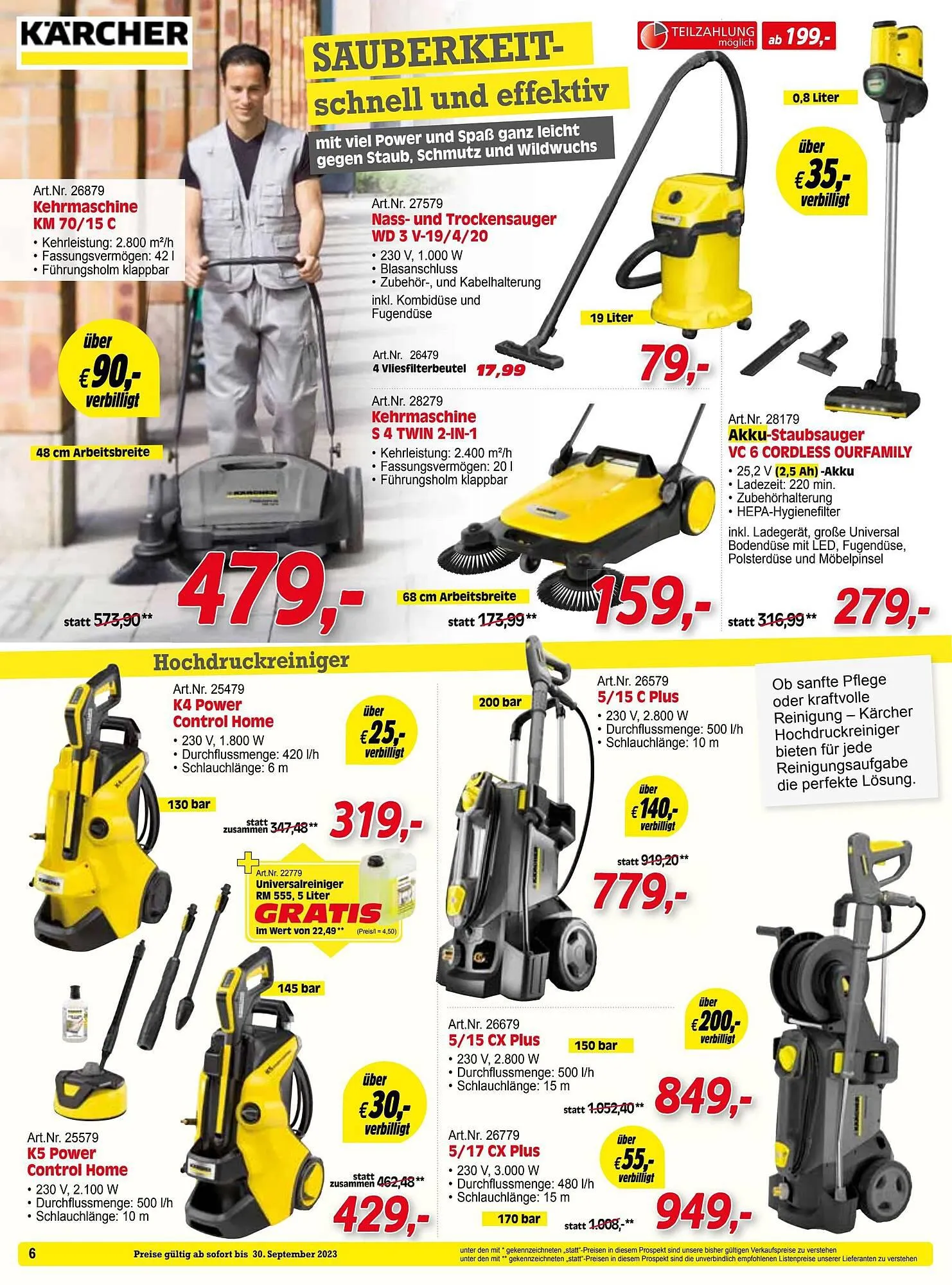 Zgonc Flugblatt von 31. August bis 30. September 2023 - Flugblätt seite 6