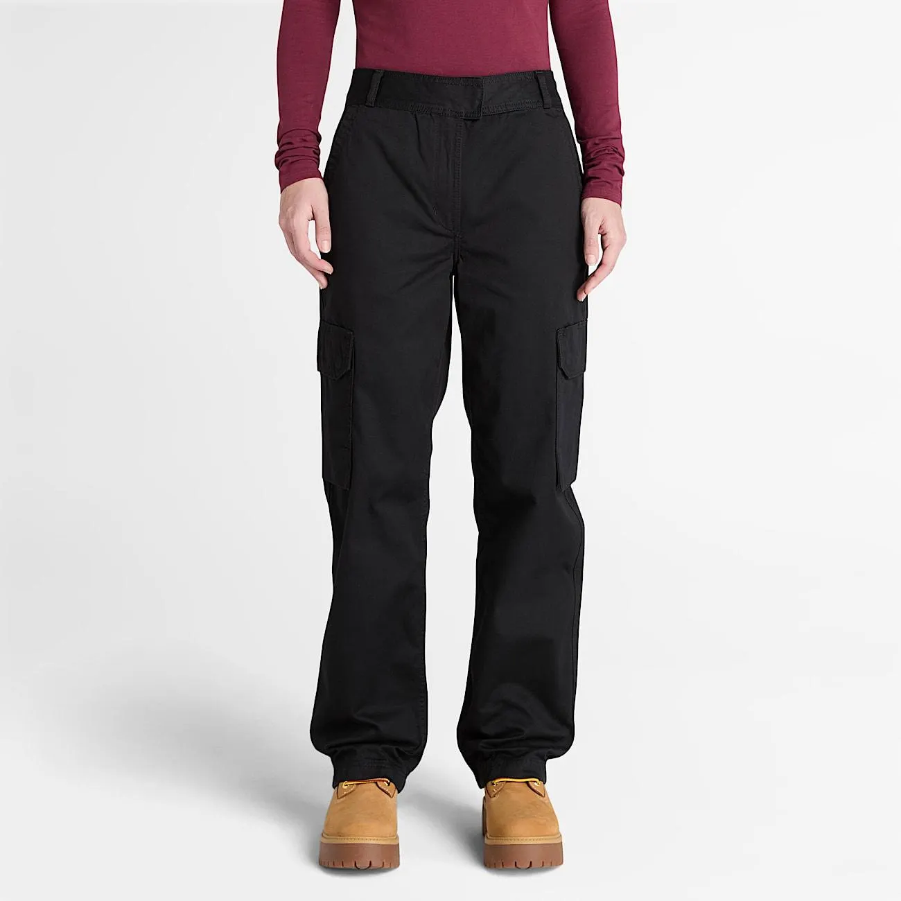 Brookline Utility-Cargohose für Damen in Schwarz