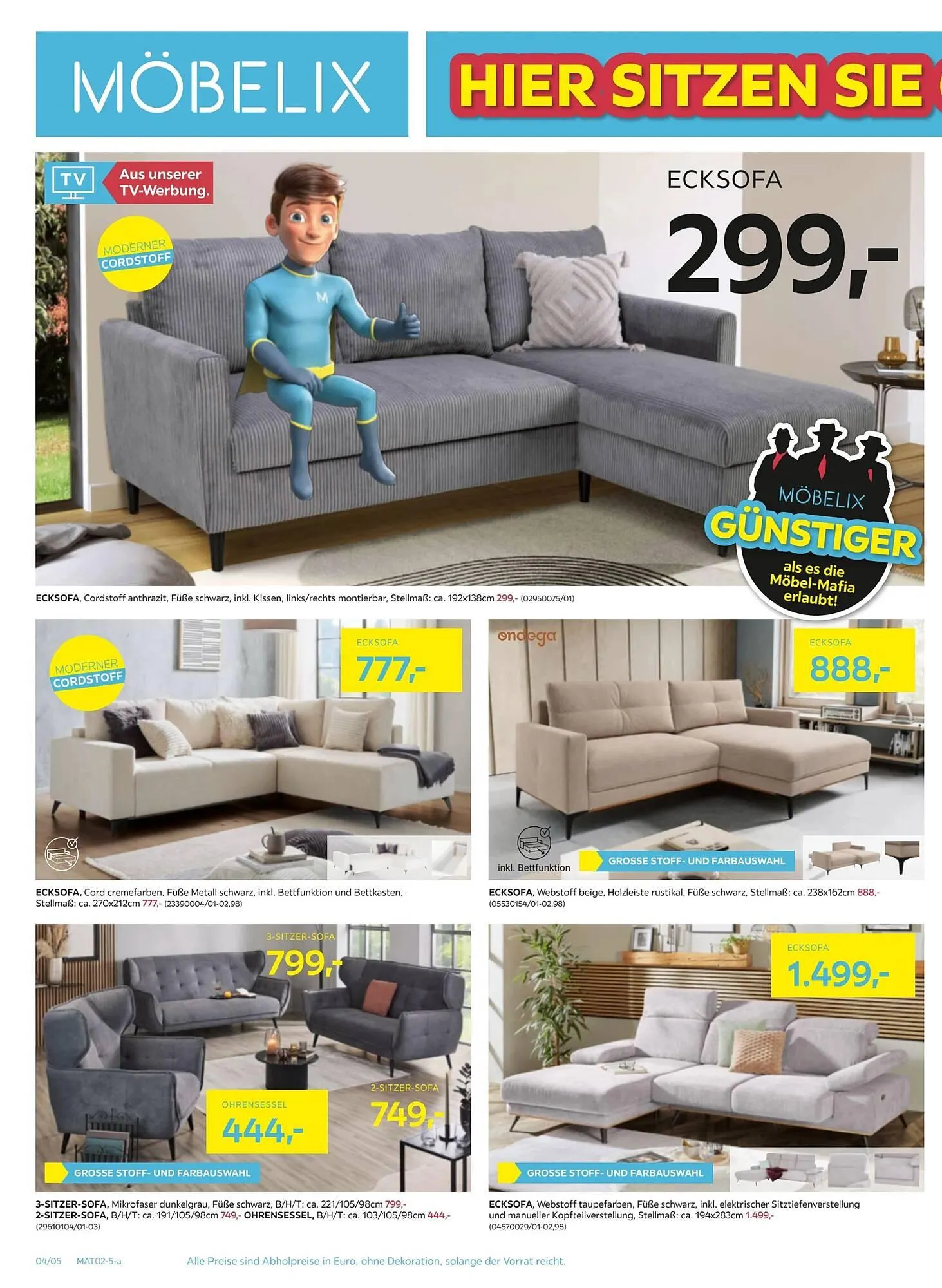 Möbelix Flugblatt von 27. Jänner bis 5. Februar 2025 - Flugblätt seite 4