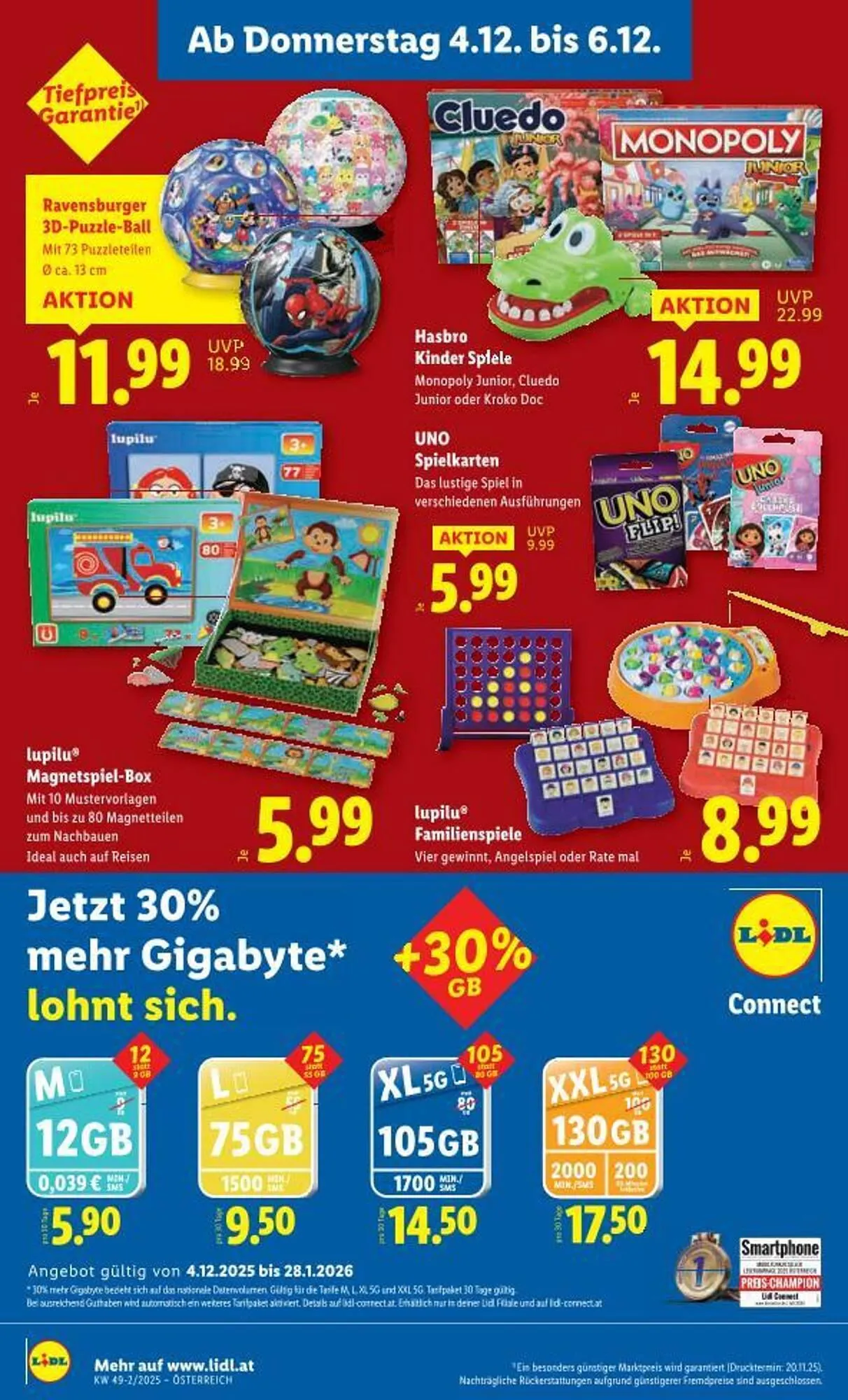 Lidl Flugblatt von 4. Dezember bis 10. Dezember 2025 - Flugblätt seite  31