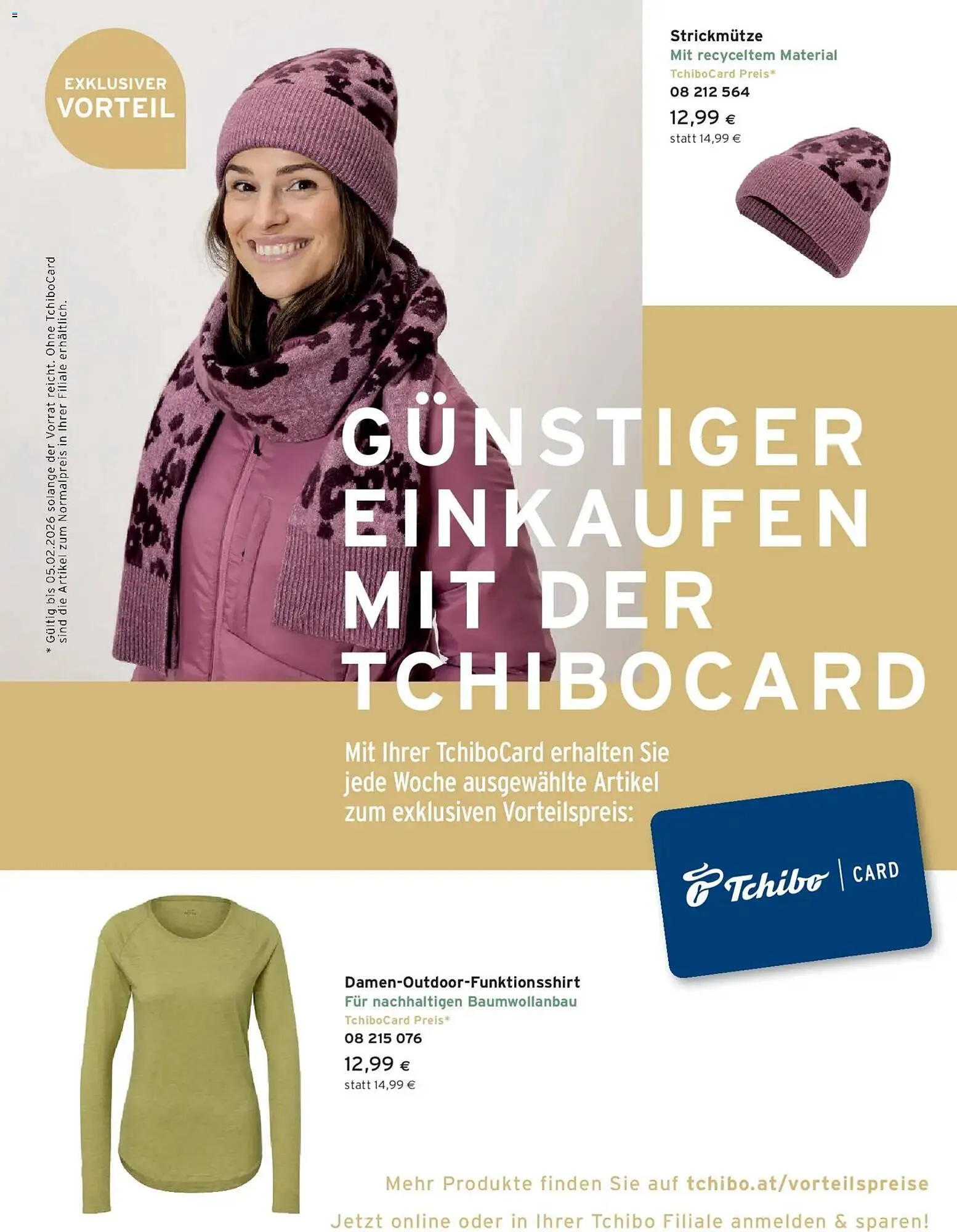 Tchibo Eduscho Flugblatt von 1. Jänner bis 31. Jänner 2026 - Flugblätt seite  153