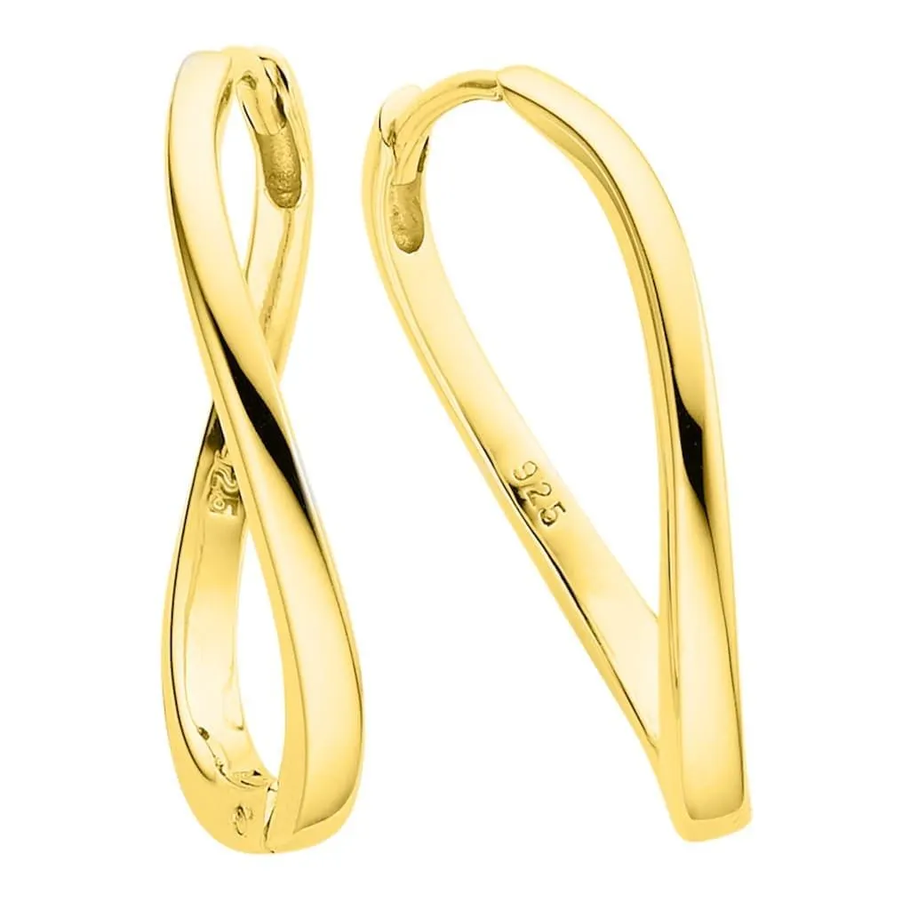 Bruno Banani Paar Creolen »Schmuck Geschenk Silber 925 Ohrschmuck Ohrringe«