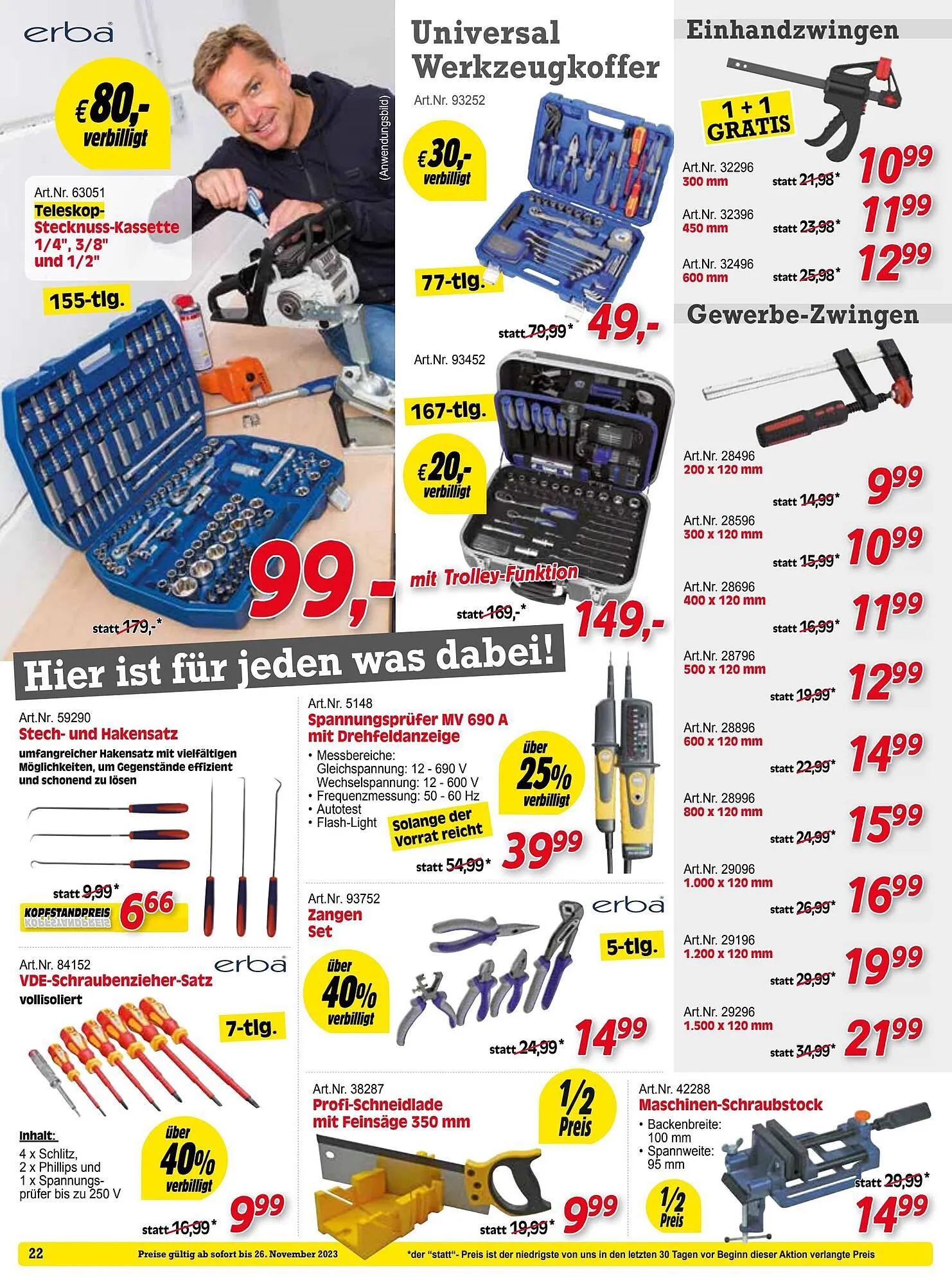 Zgonc Flugblatt von 1. November bis 26. November 2023 - Flugblätt seite  22