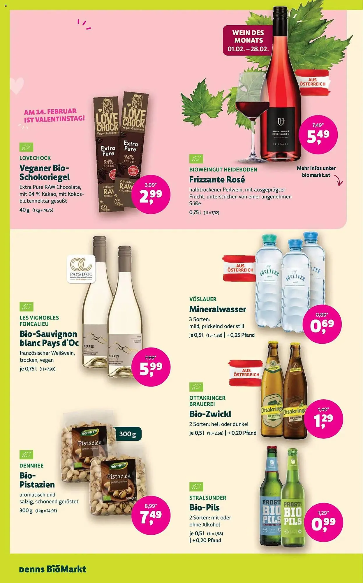 Denn's Biomarkt Flugblatt von 28. Jänner bis 10. Februar 2026 - Flugblätt seite  10