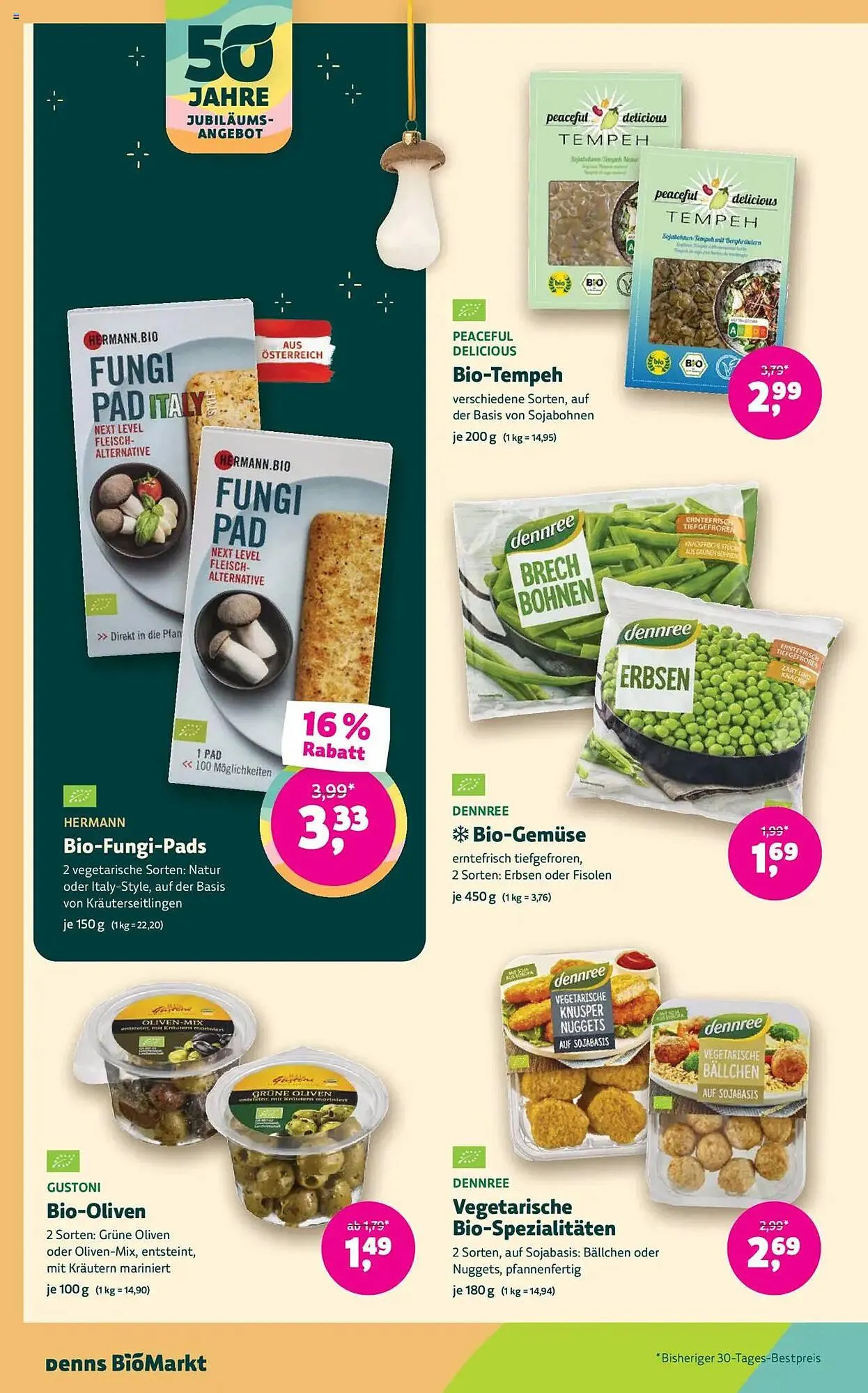 Denn's Biomarkt Flugblatt von 4. Dezember bis 17. Dezember 2024 - Flugblätt seite  8
