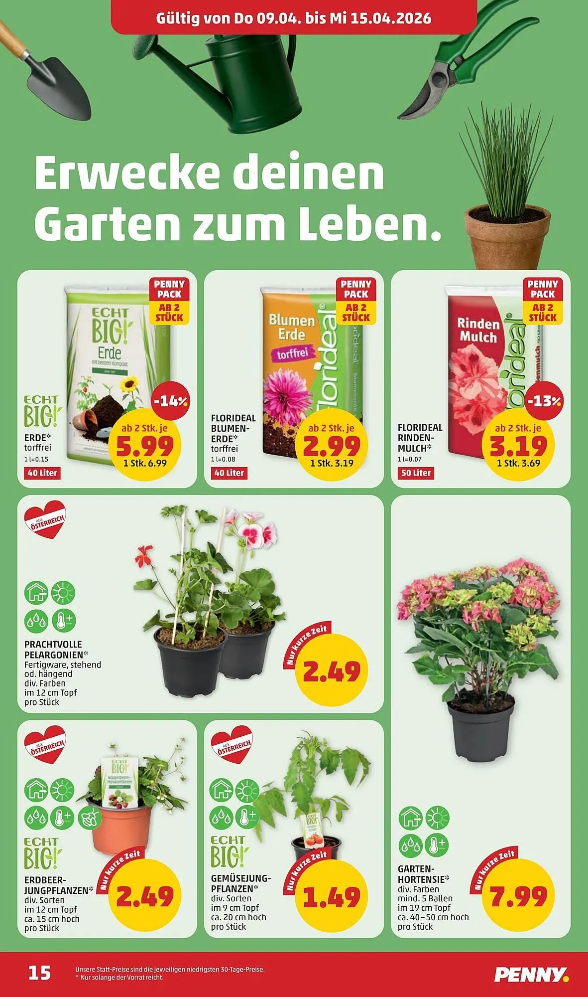 PENNY Flugblatt von 9. April bis 15. April 2026 - Flugblätt seite  15