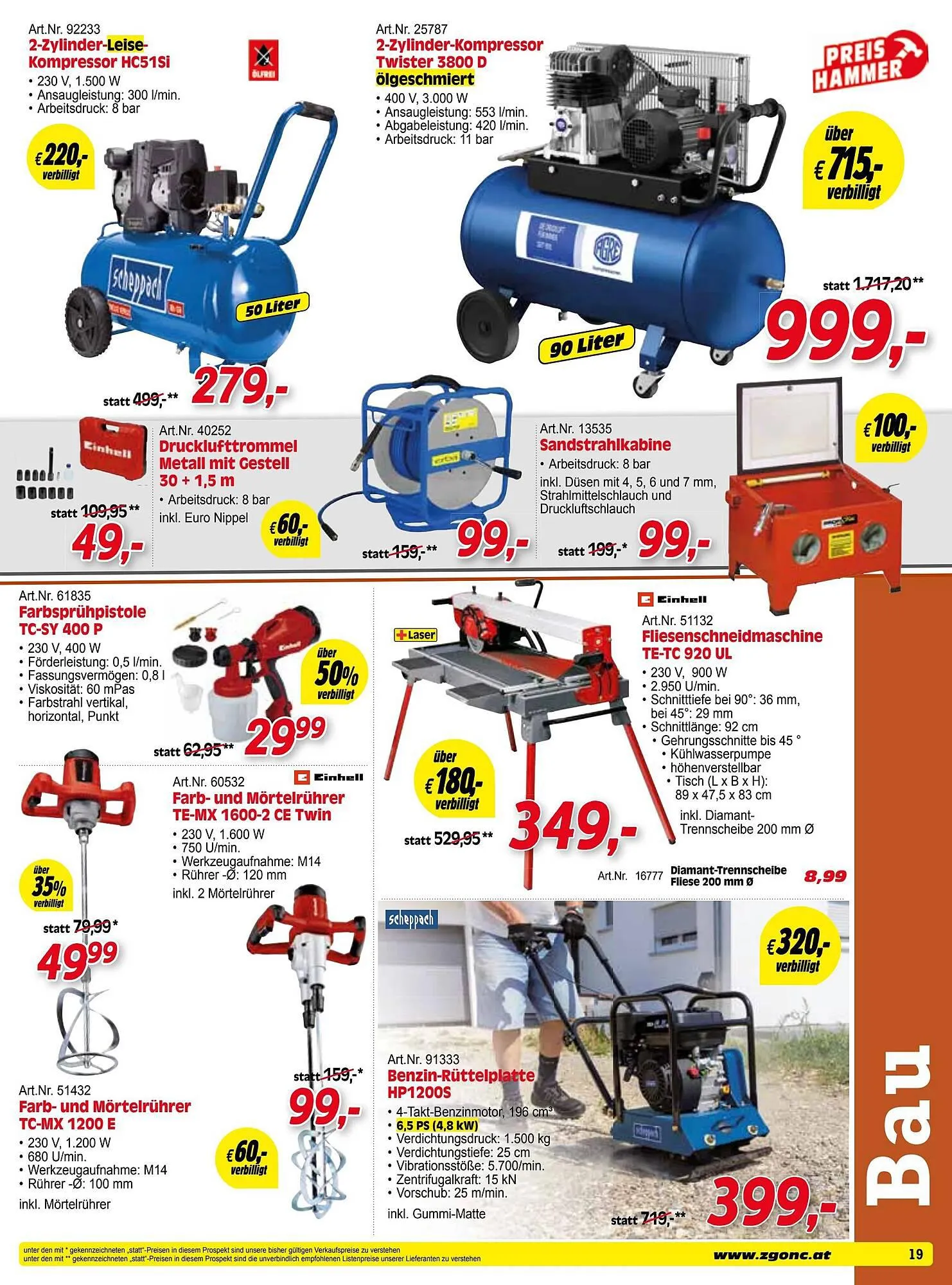 Zgonc Flugblatt von 31. August bis 30. September 2023 - Flugblätt seite 19