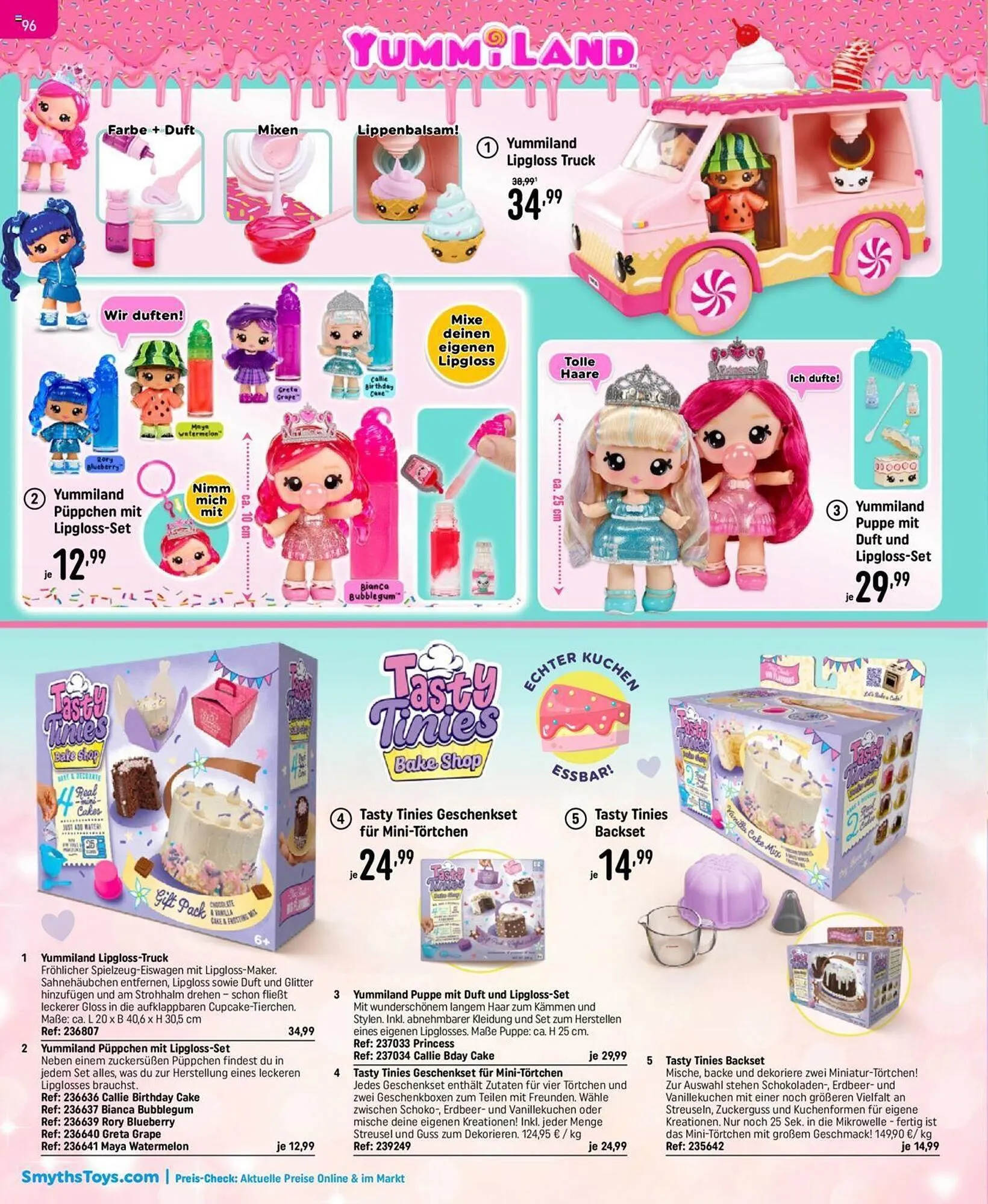 Smyths Toys Flugblatt von 25. September bis 13. Dezember 2024 - Flugblätt seite  96