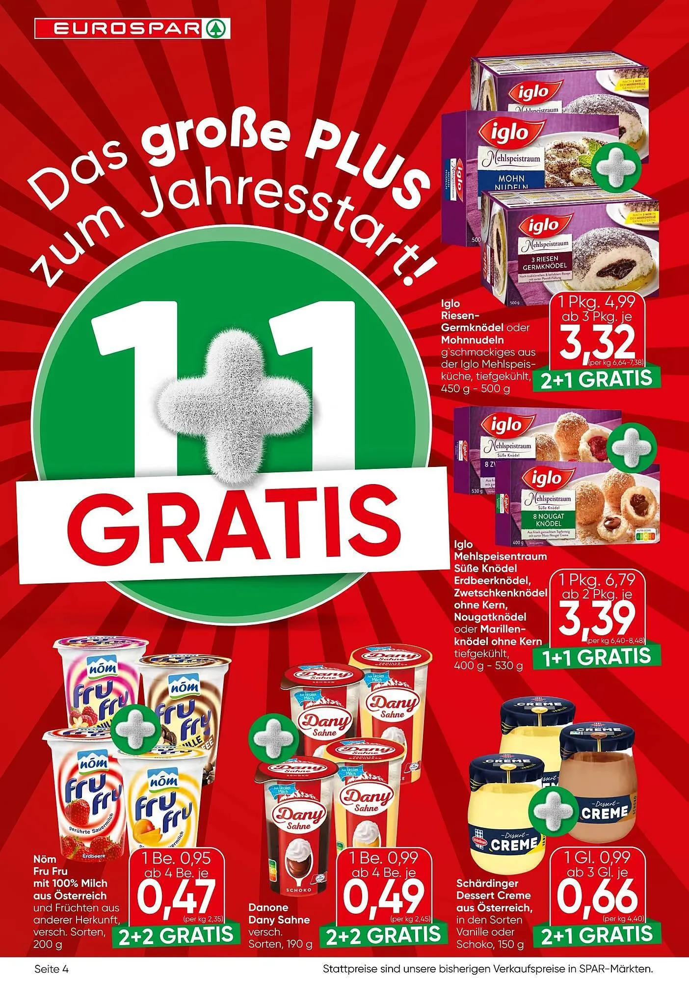 Eurospar Flugblatt von 15. Jänner bis 29. Jänner 2026 - Flugblätt seite  4