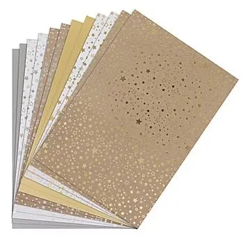 Heyda Kartonblock "Sterne", 21 x 29,7 cm, 12 Blatt