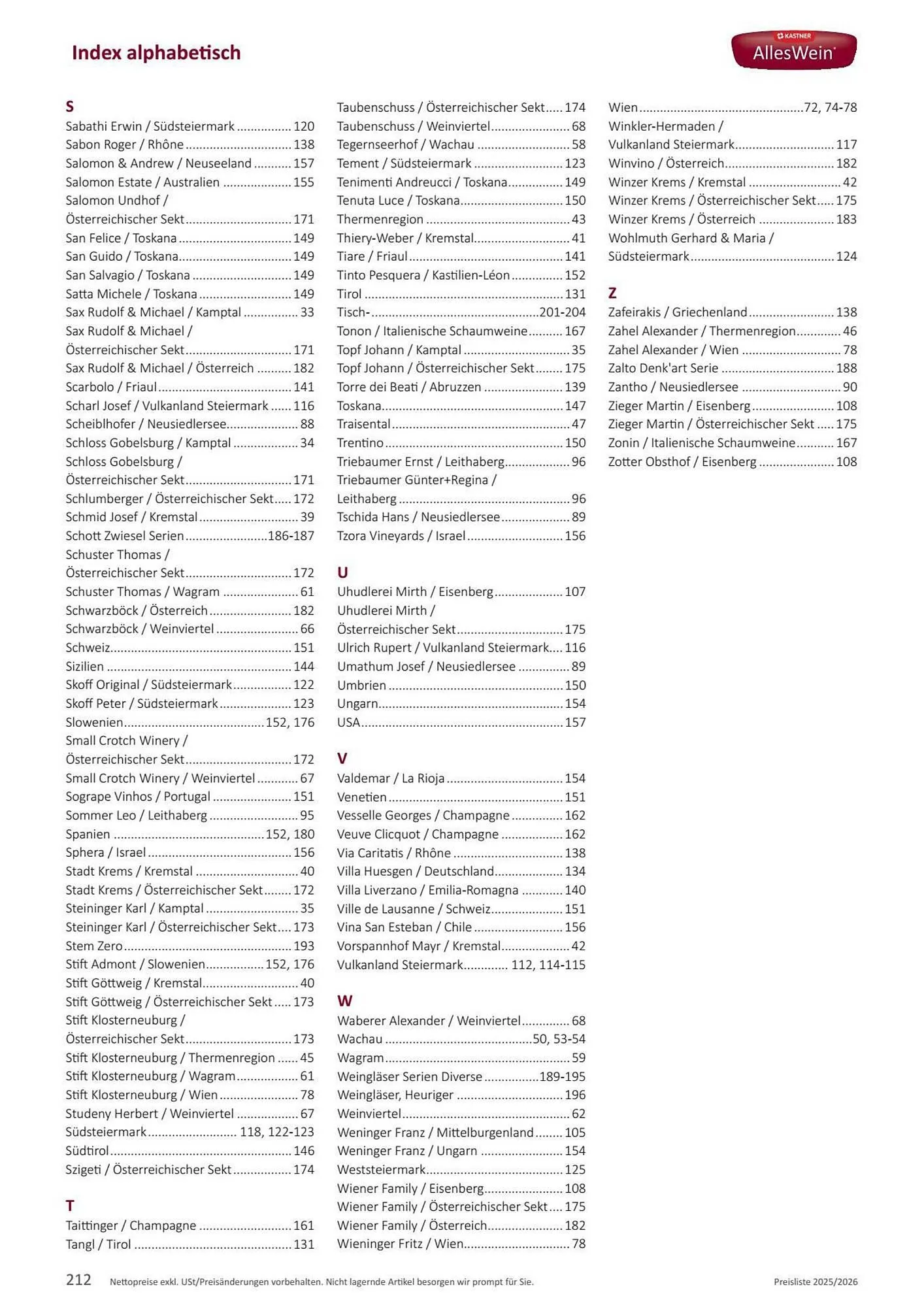 Kastner Flugblatt von 17. Juni bis 31. Dezember 2026 - Flugblätt seite  214