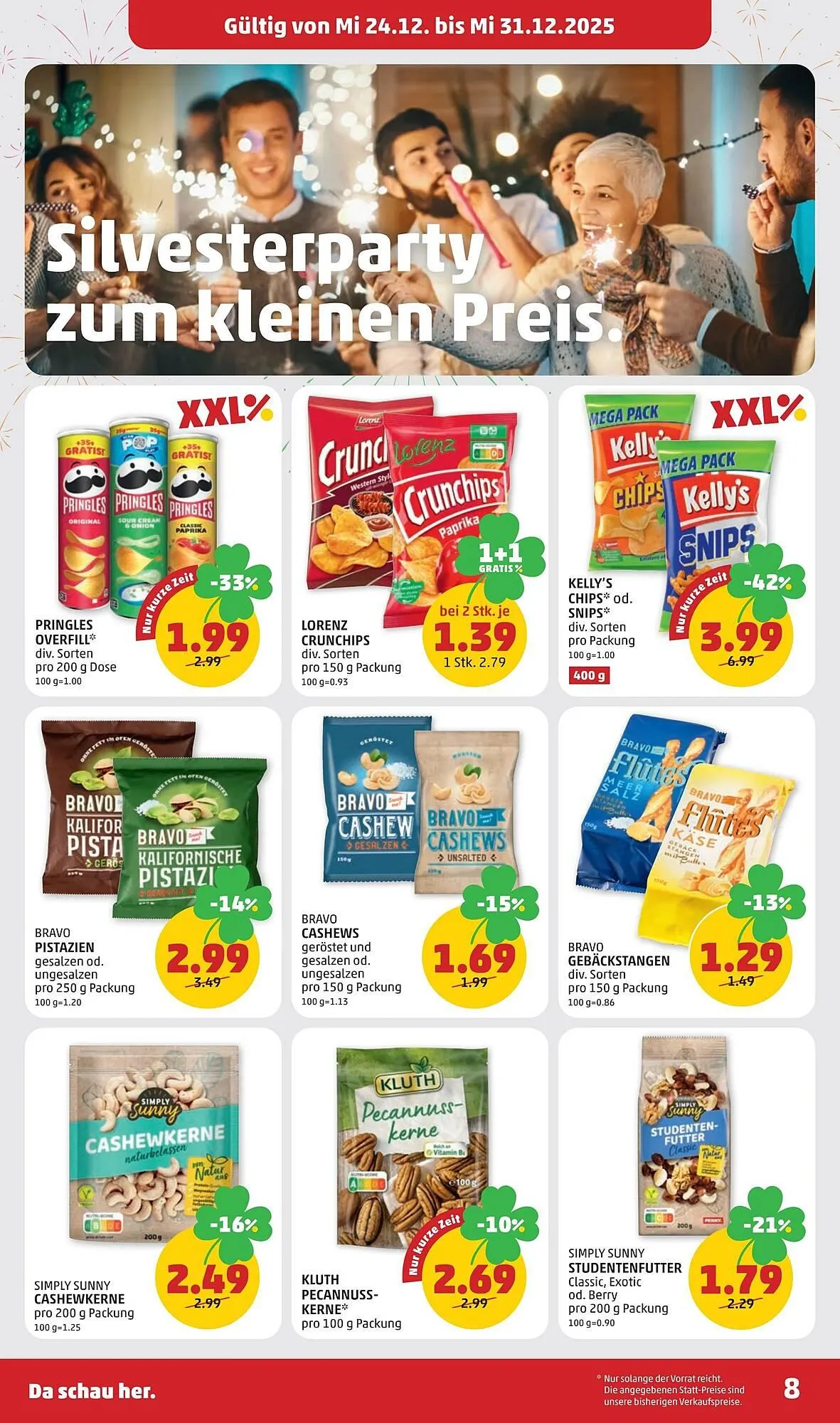 PENNY Flugblatt von 24. Dezember bis 31. Dezember 2025 - Flugblätt seite  8