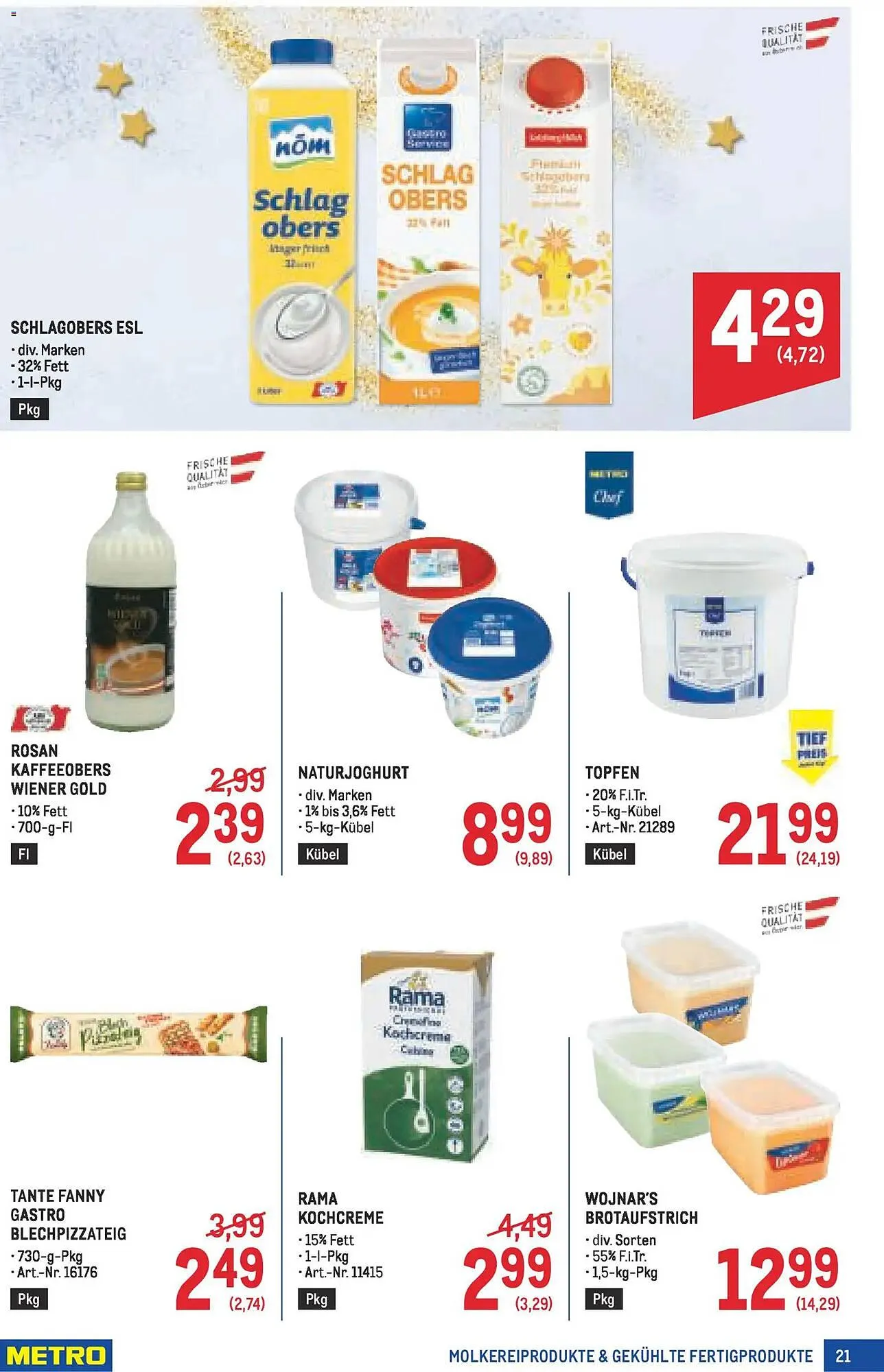 Metro Flugblatt von 27. November bis 10. Dezember 2025 - Flugblätt seite  21