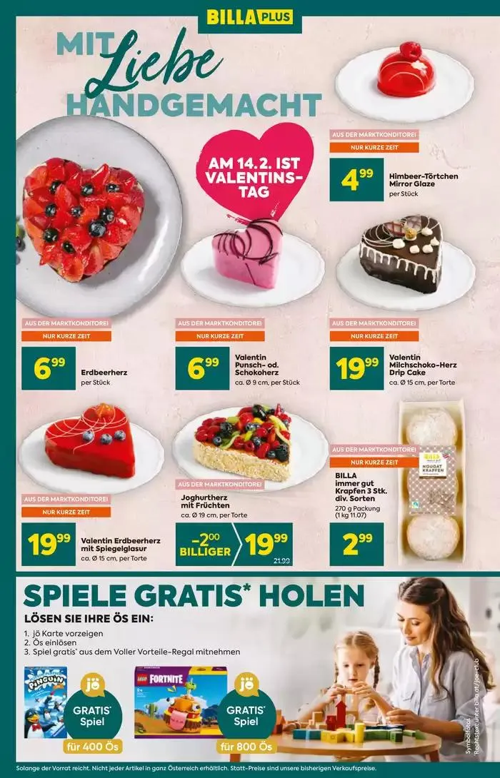 Vorschau BILLA PLUS Wien KW05 2025 von 28. Jänner bis 11. Februar 2025 - Flugblätt seite 14