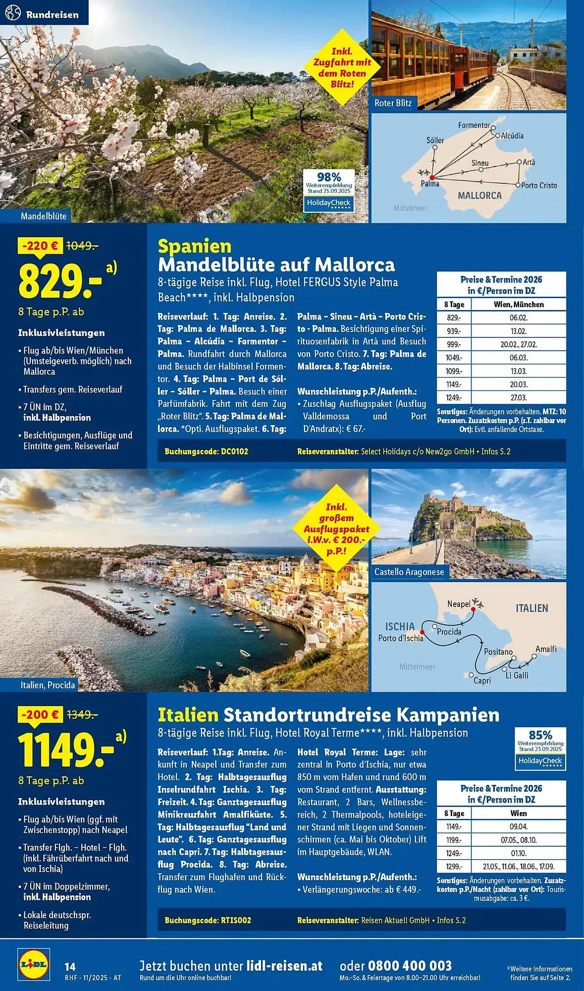 Lidl Flugblatt von 29. Oktober bis 30. November 2025 - Flugblätt seite  14