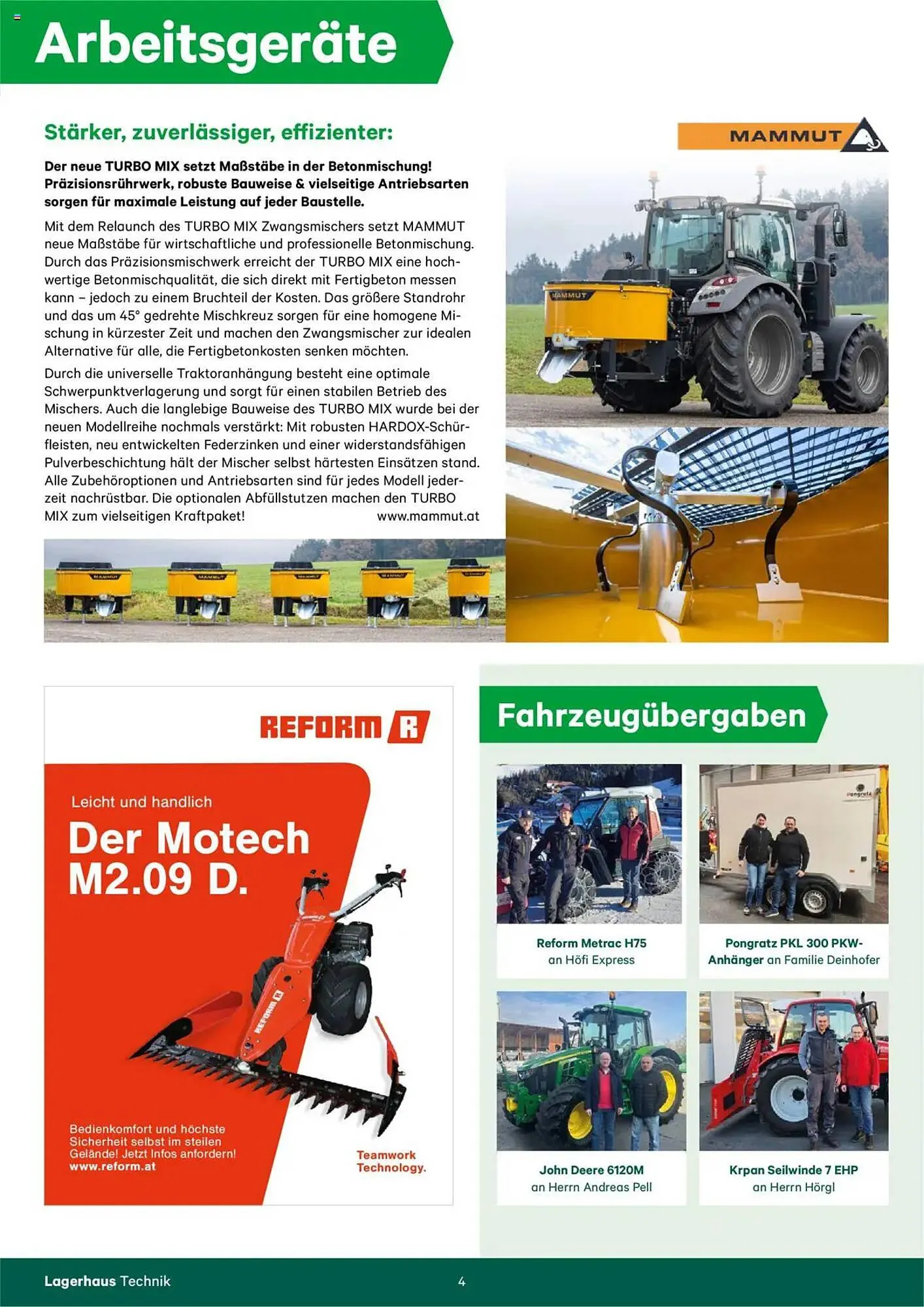 Lagerhaus Flugblatt von 8. September bis 31. Dezember 2025 - Flugblätt seite 4