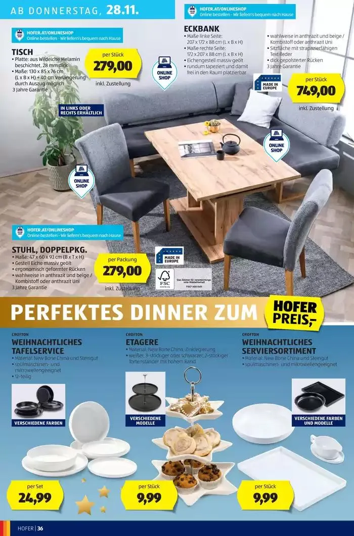 Blättern Sie online im HOFER Flugblatt von 20. November bis 4. Dezember 2024 - Flugblätt seite  40