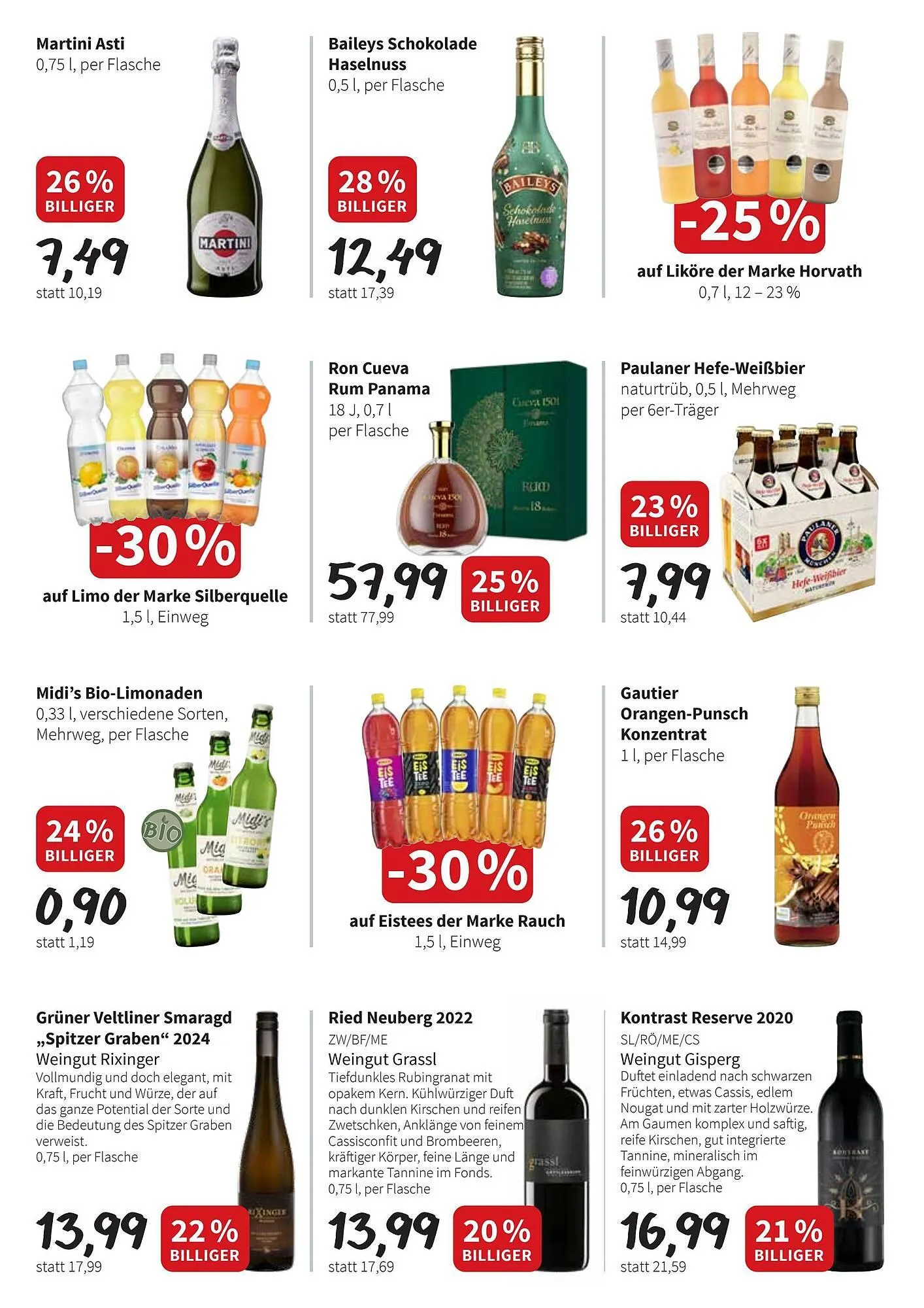 Eurogast Grissemann Flugblatt von 24. Dezember bis 31. Dezember 2025 - Flugblätt seite  8