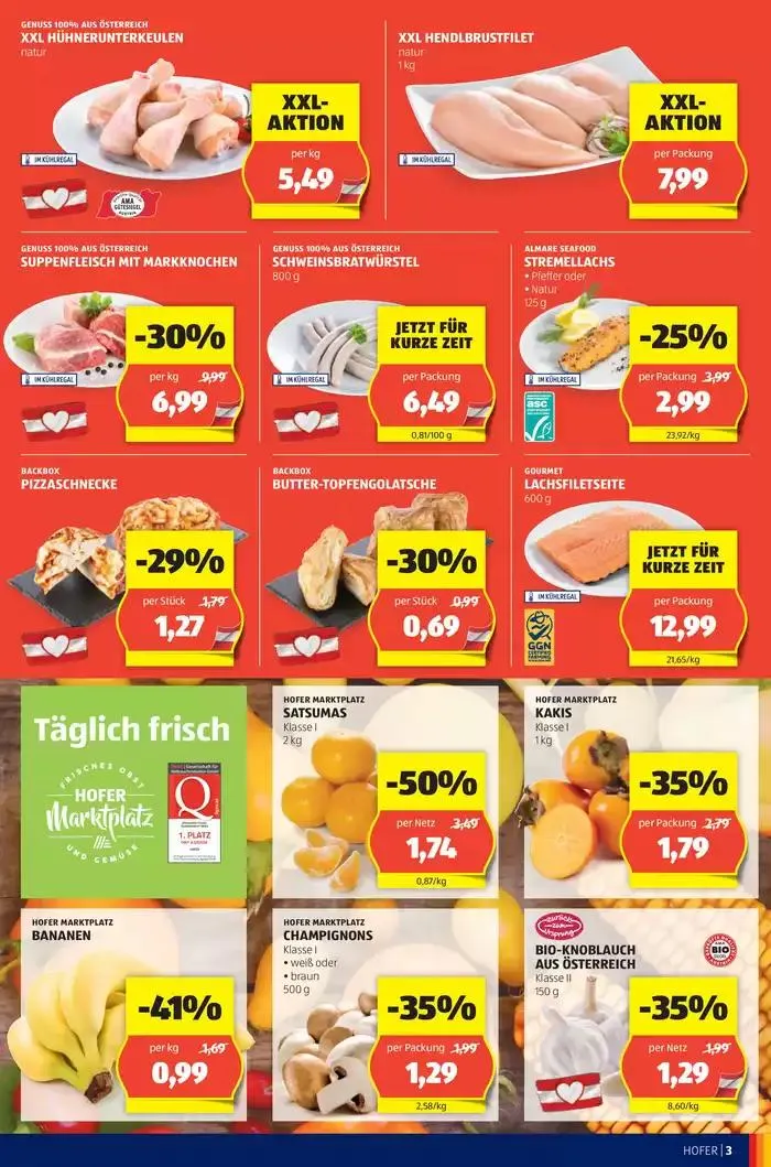 Blättern Sie online im HOFER Flugblatt von 23. Oktober bis 6. November 2024 - Flugblätt seite 5