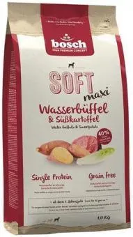 bosch SOFT maxi mit Wasserbüffel, Süßkartoffel für Hunde 1 kg